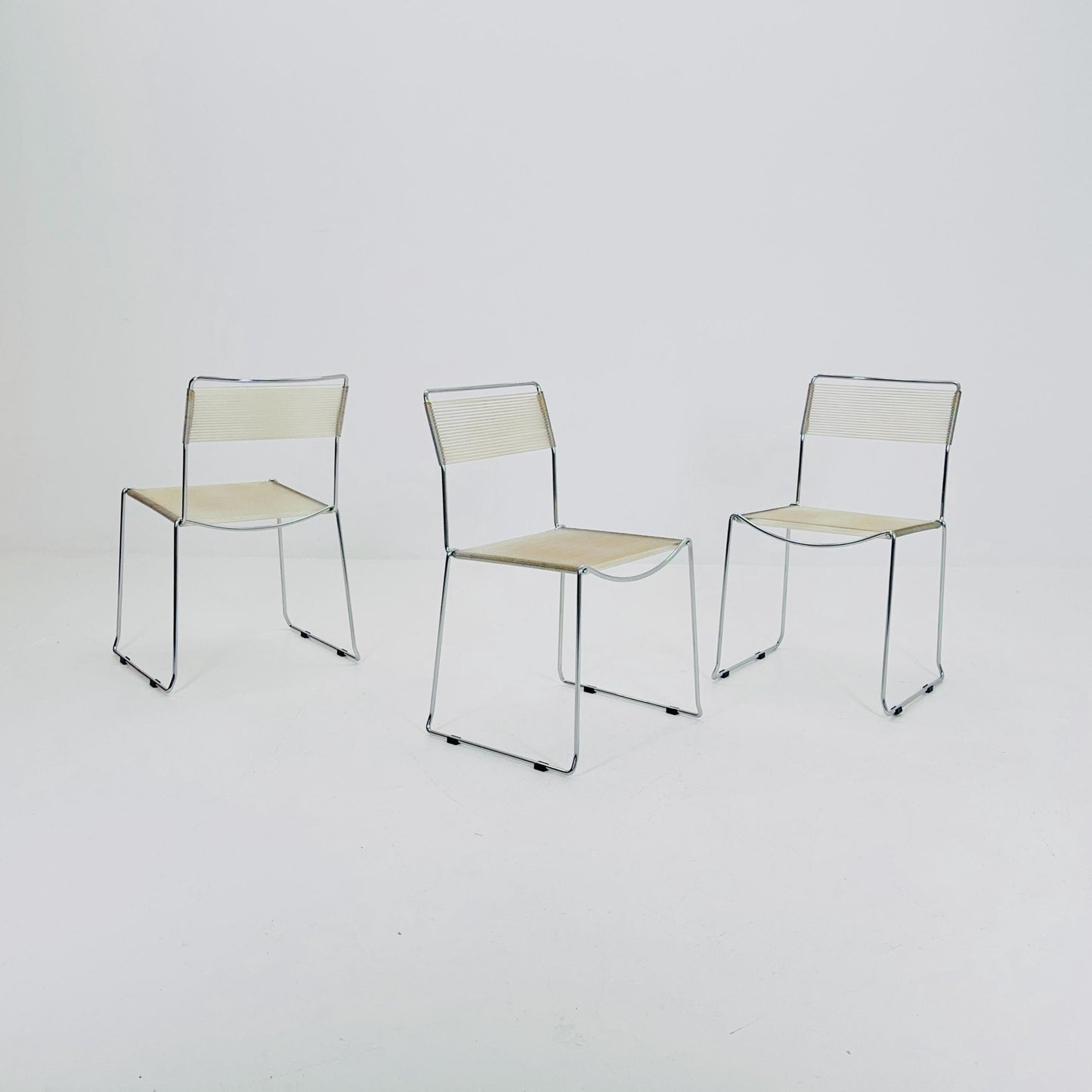 1 of 3 Mid-Century “Spaghetti” Chair by Giandomenico Belotti for Alias, 1980s, Italy