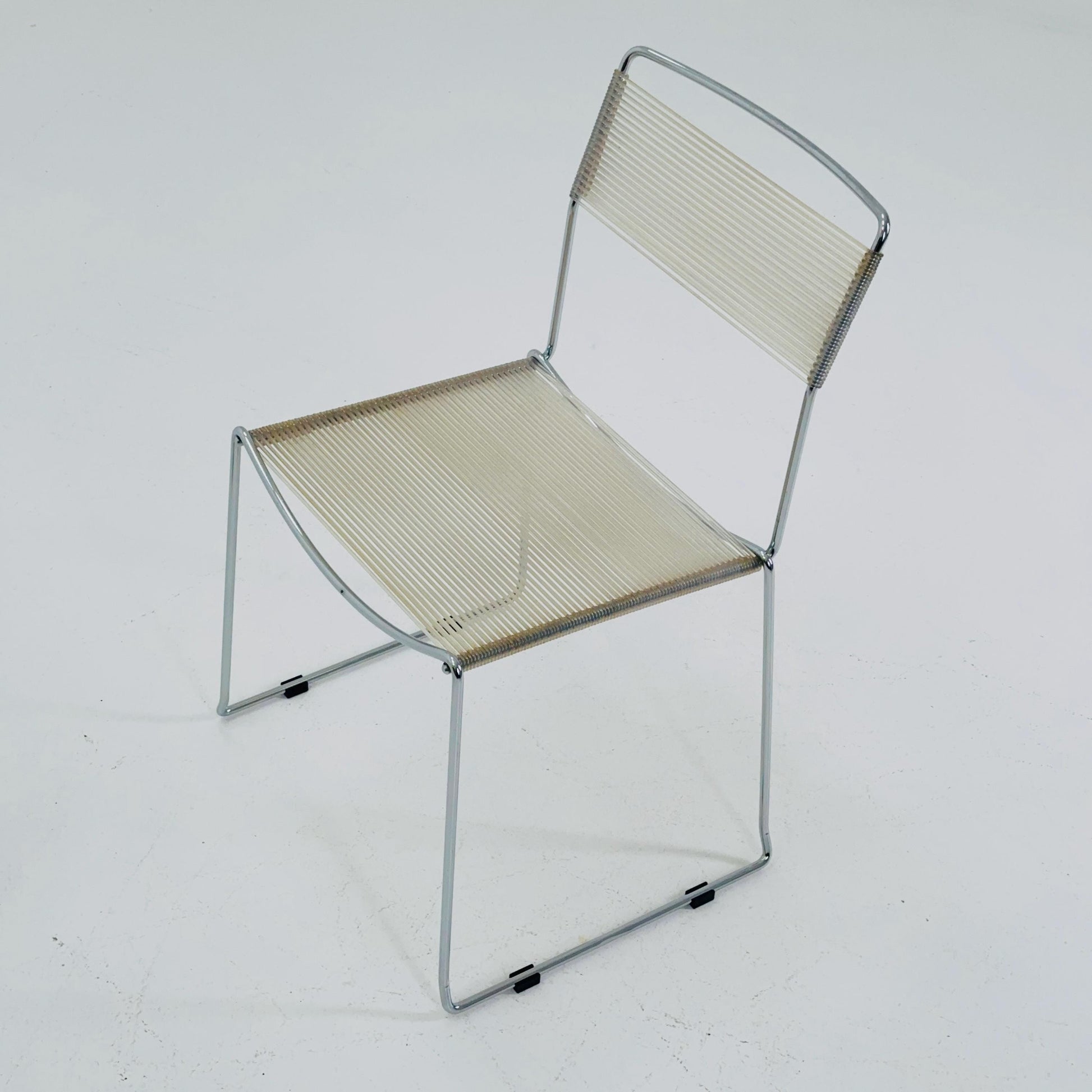 1 of 3 Mid-Century “Spaghetti” Chair by Giandomenico Belotti for Alias, 1980s, Italy
