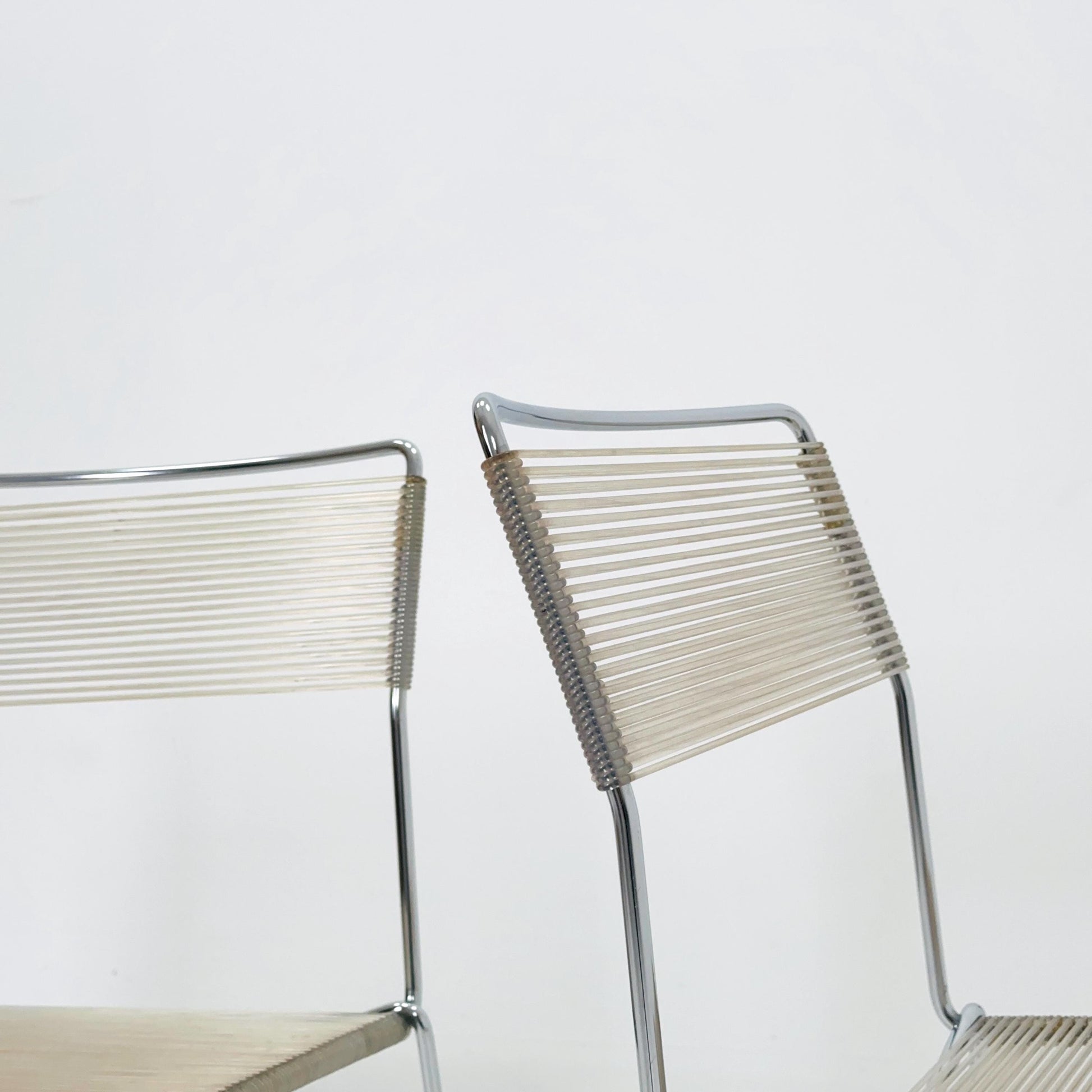 1 of 3 Mid-Century “Spaghetti” Chair by Giandomenico Belotti for Alias, 1980s, Italy