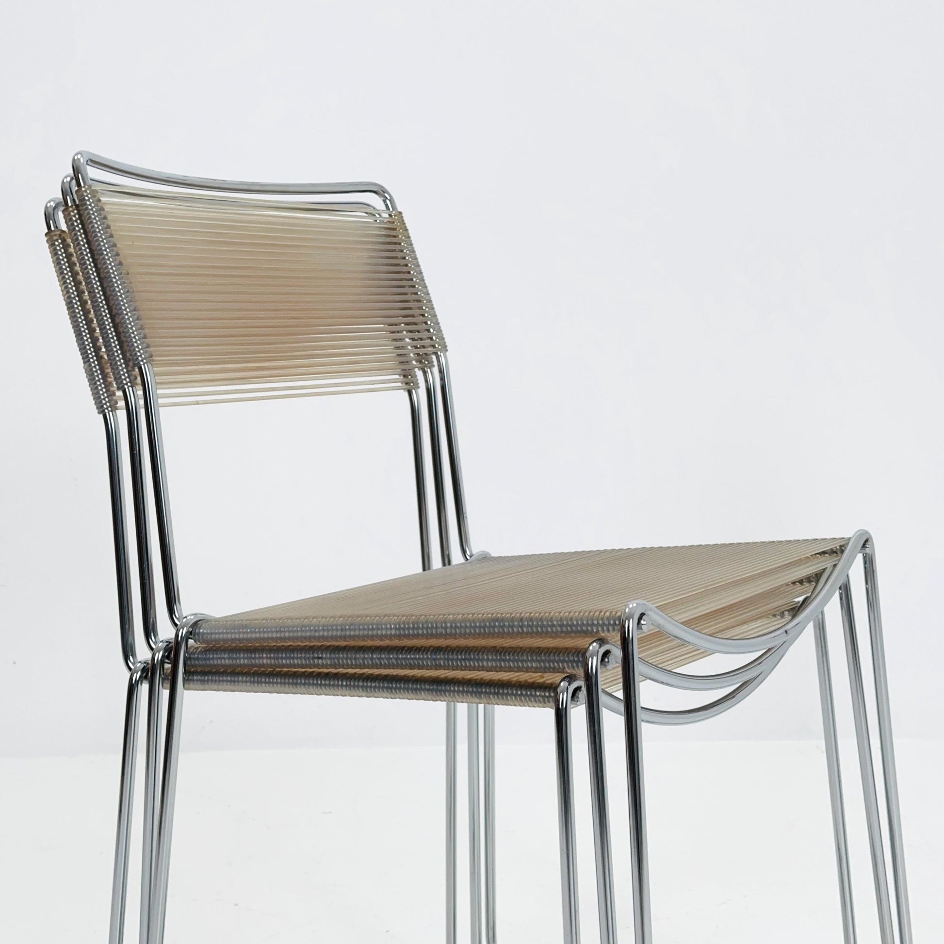 1 of 3 Mid-Century “Spaghetti” Chair by Giandomenico Belotti for Alias, 1980s, Italy