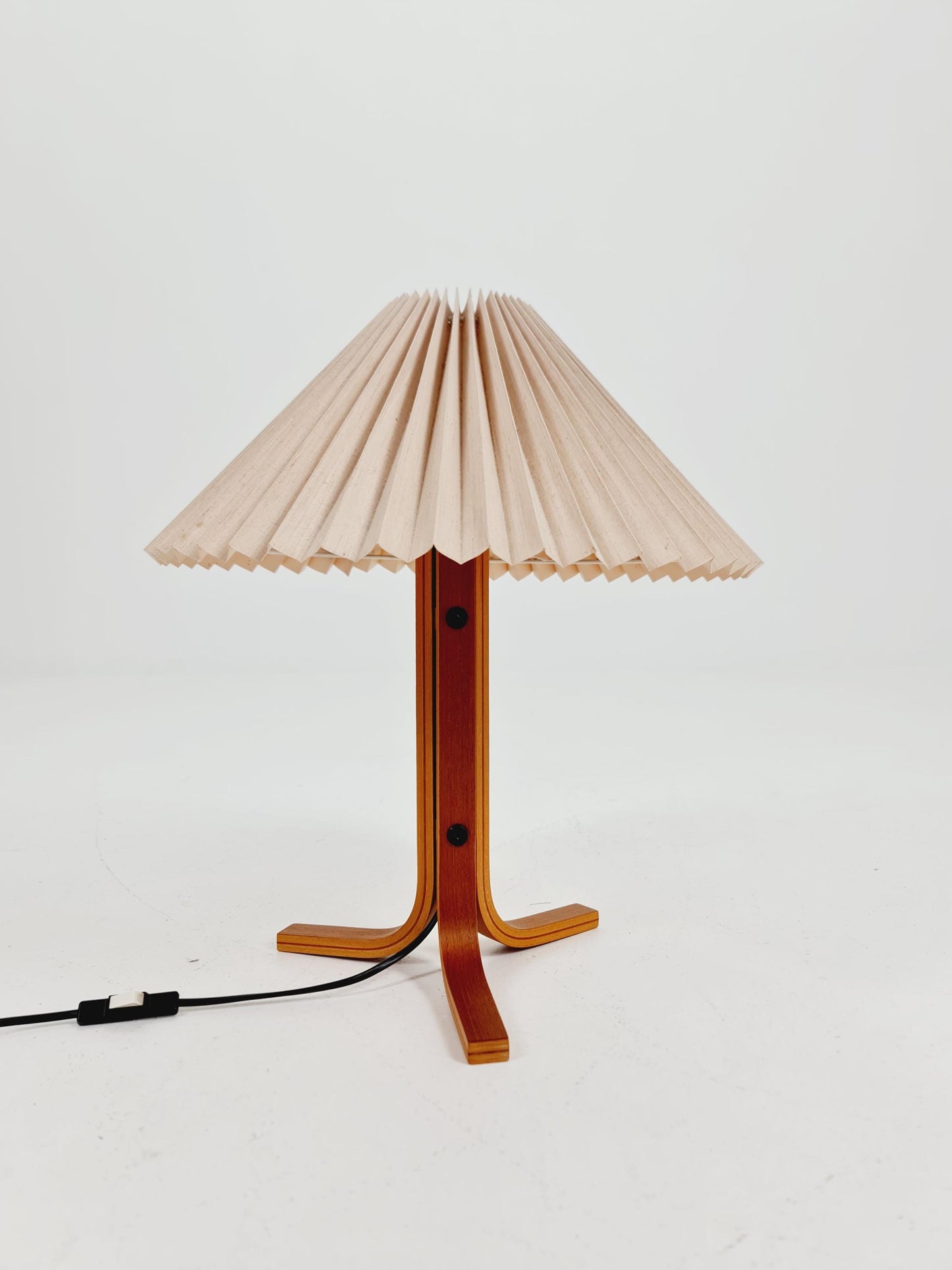 Mid century Caprani teak table lamp ,1960s