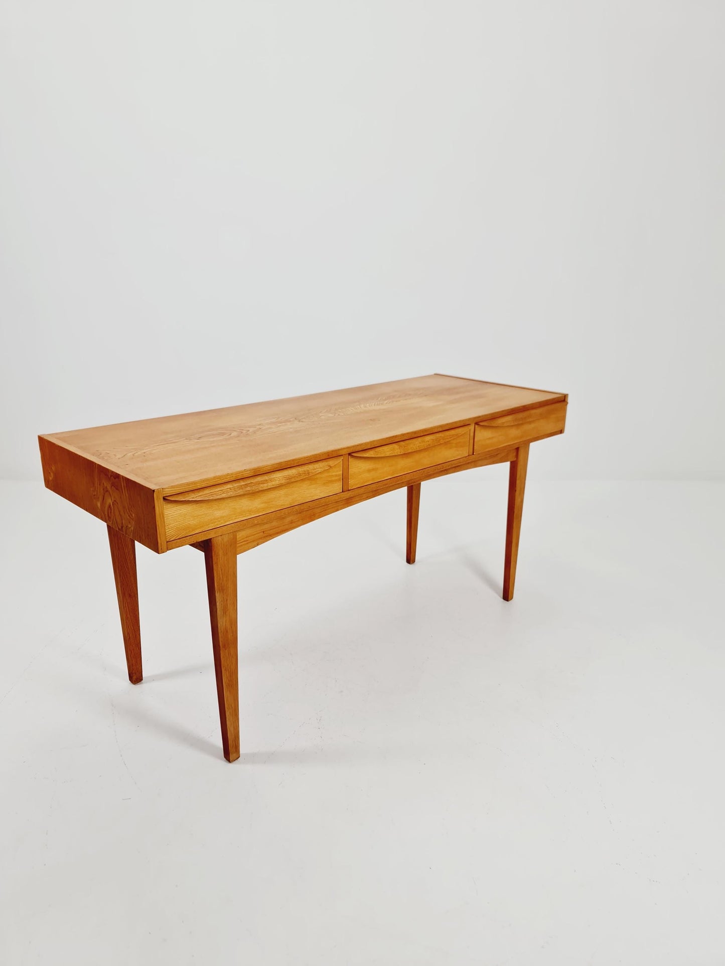 Mid century vintage desk German desk by Hellerau serie 602 1950s
