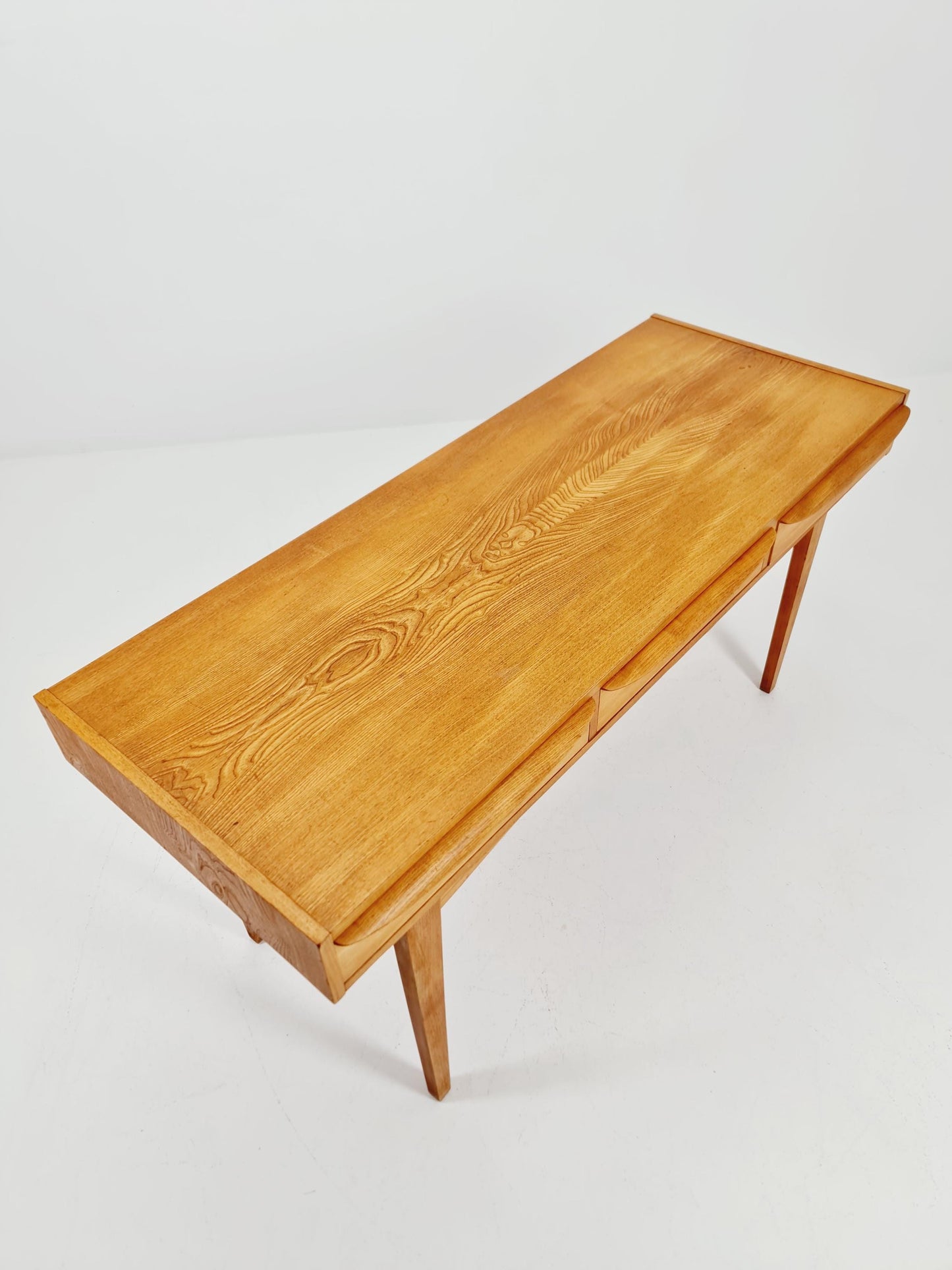 Mid century vintage desk German desk by Hellerau serie 602 1950s