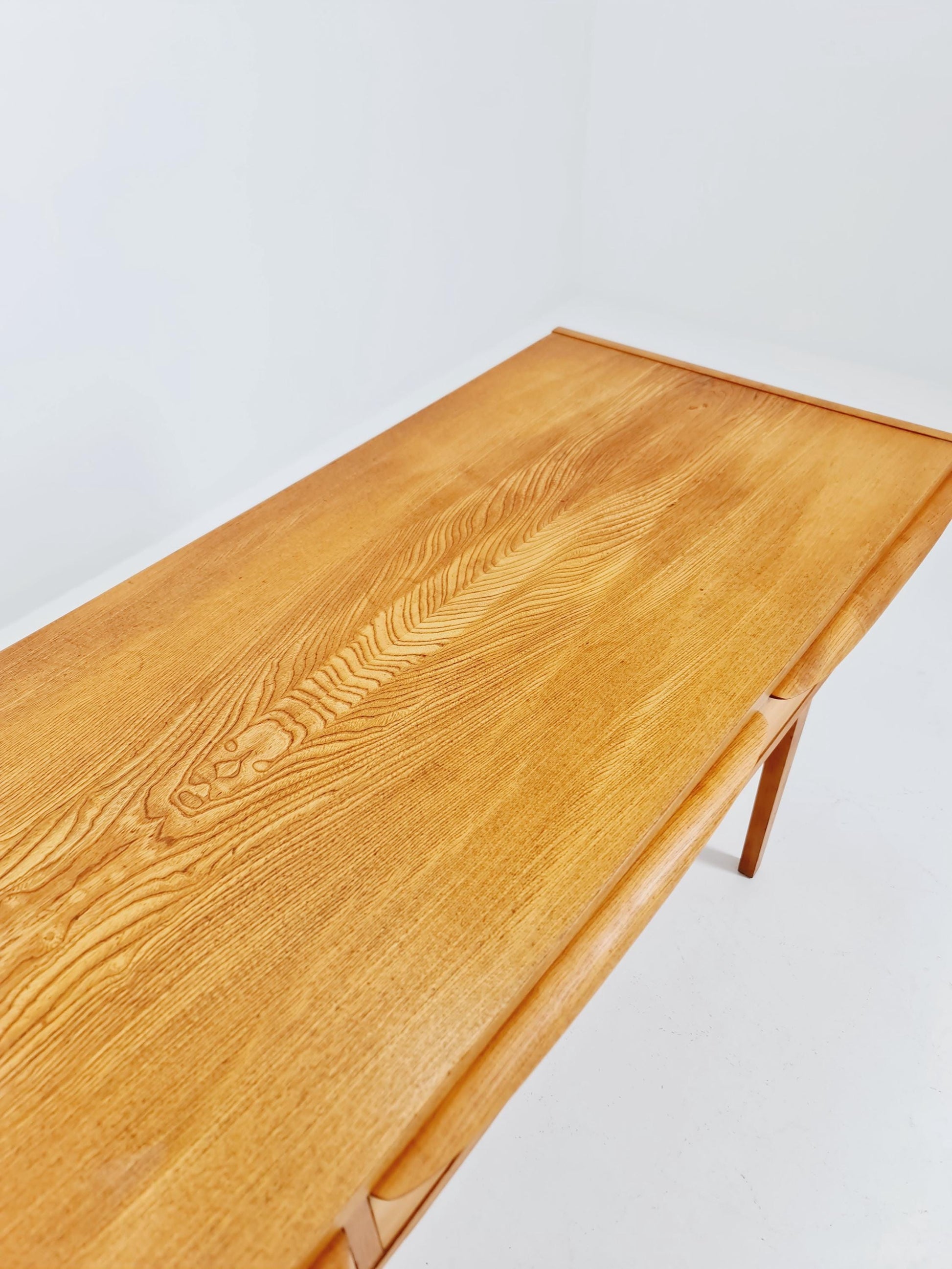 Mid century vintage desk German desk by Hellerau serie 602 1950s