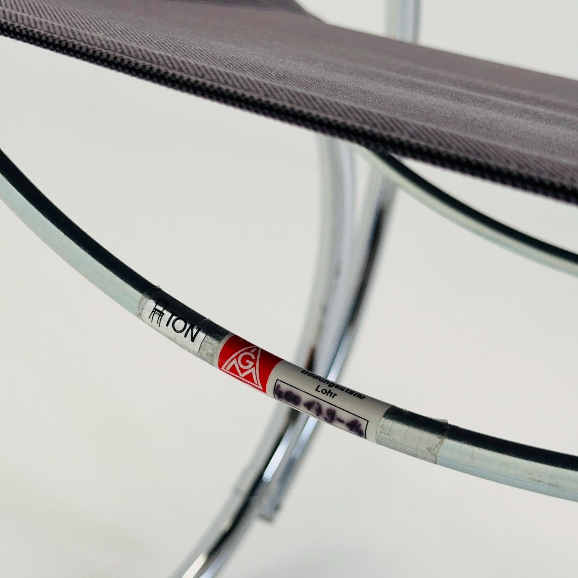 1 of 2 S533 /MR20 Armchairs by Ludwig Mies van der Rohe for Thonet, 1980s — Bauhaus Design, Germany