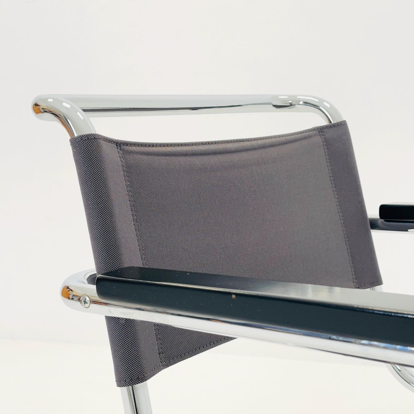 Set of Two S533 /MR20 Armchairs by Ludwig Mies van der Rohe for Thonet, 1980s — Bauhaus Design, Germany