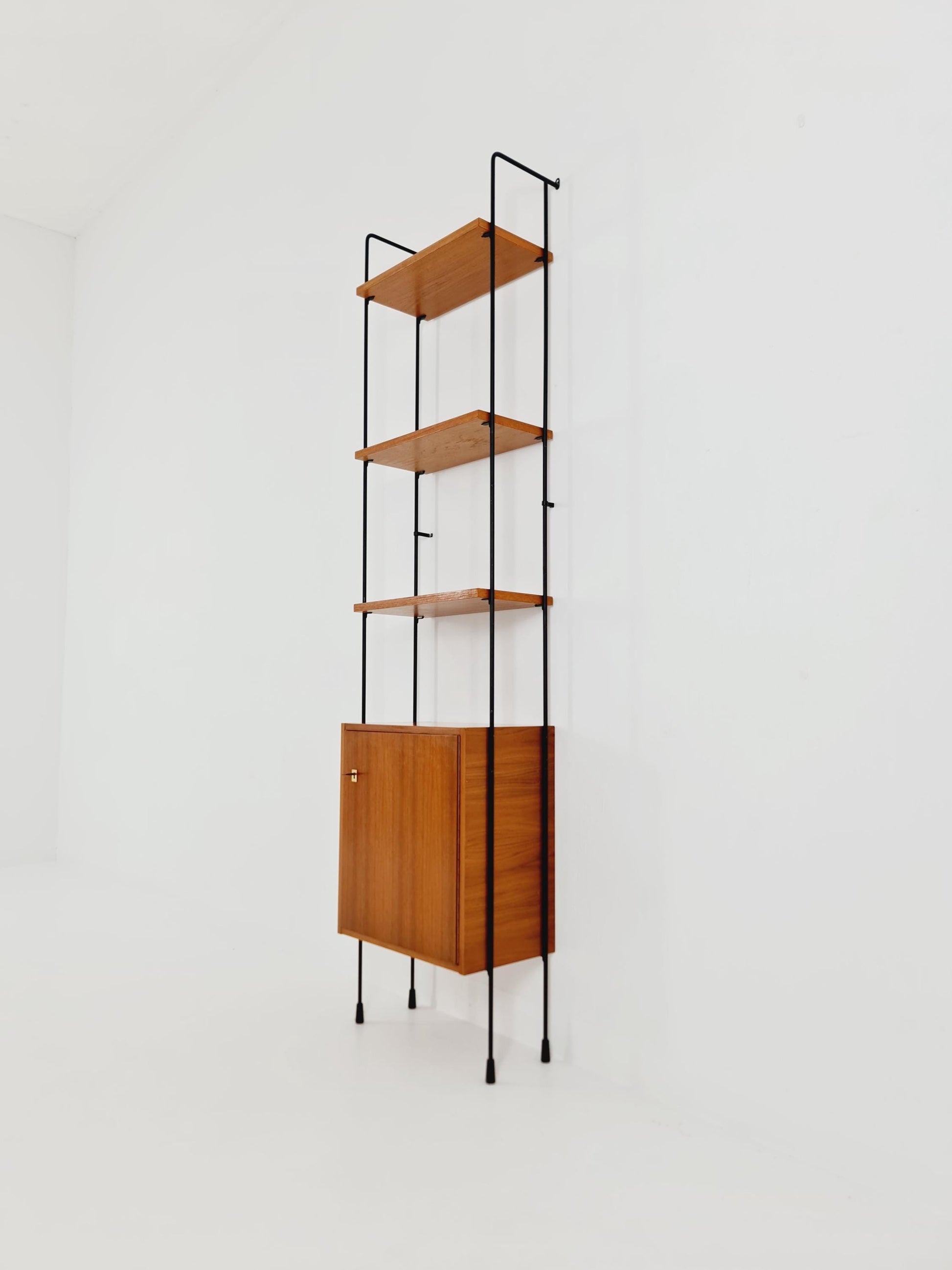 Mid century Teak shelving unit by Hilker for Omnia, Germany 1960s