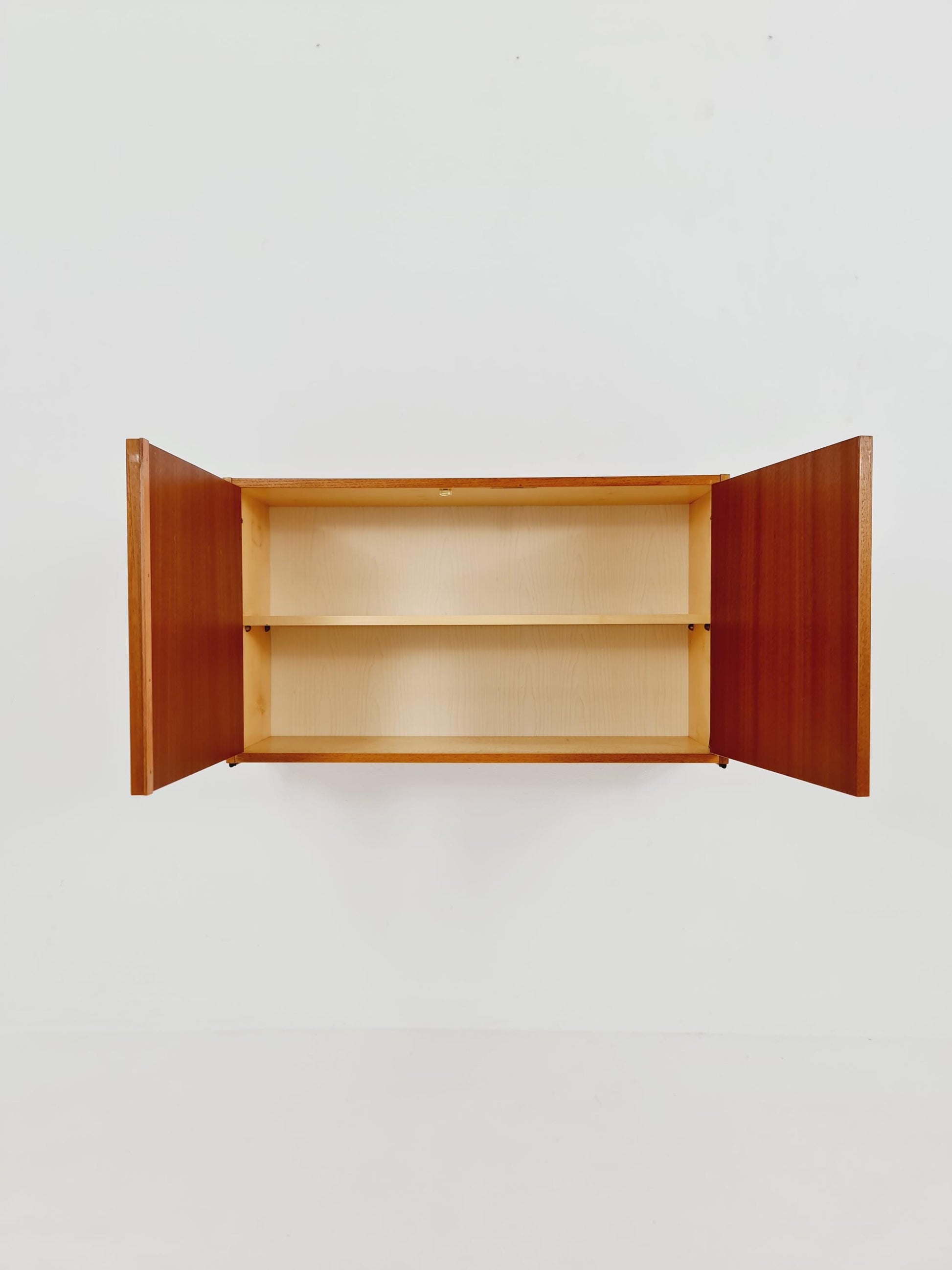 Mid century German teak hanging Cabinet, sideboard By Omnia , 1960s