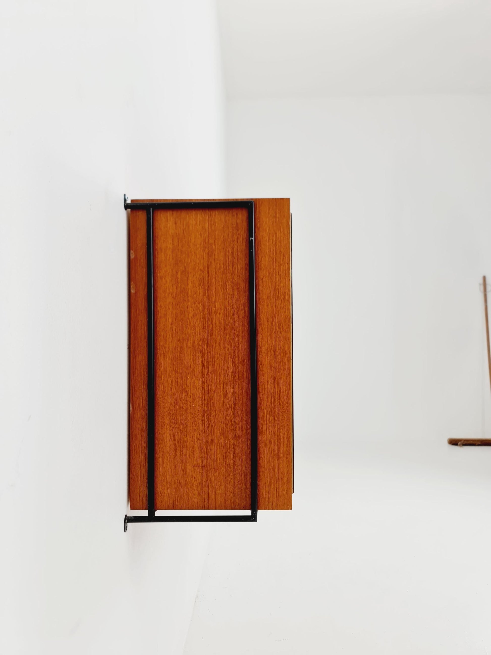 Mid century German teak hanging Cabinet, sideboard By Omnia , 1960s