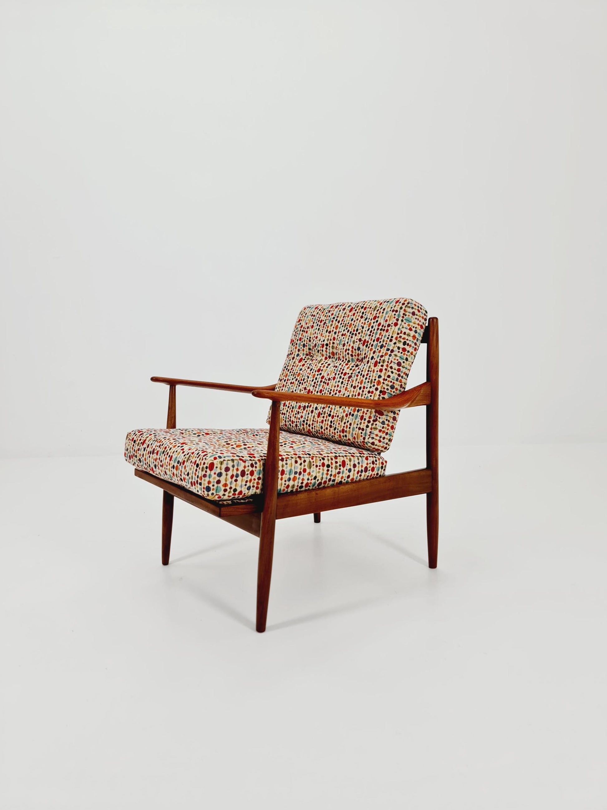 Rare Mid-century vintage Danish Lounge chair, 1960s