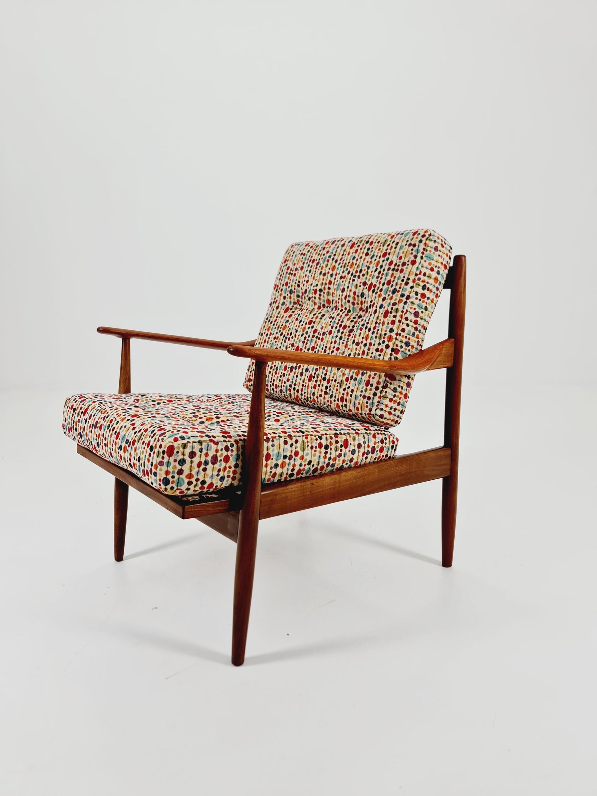 Rare Mid-century vintage Danish Lounge chair, 1960s