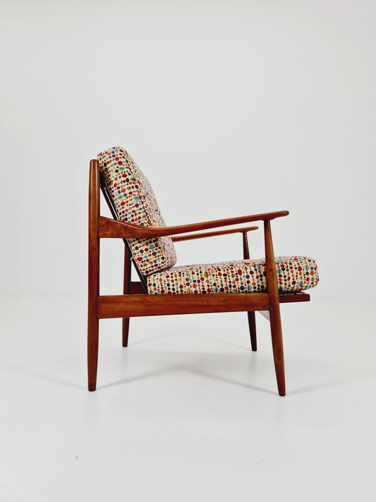 Rare Mid-century vintage Danish Lounge chair, 1960s