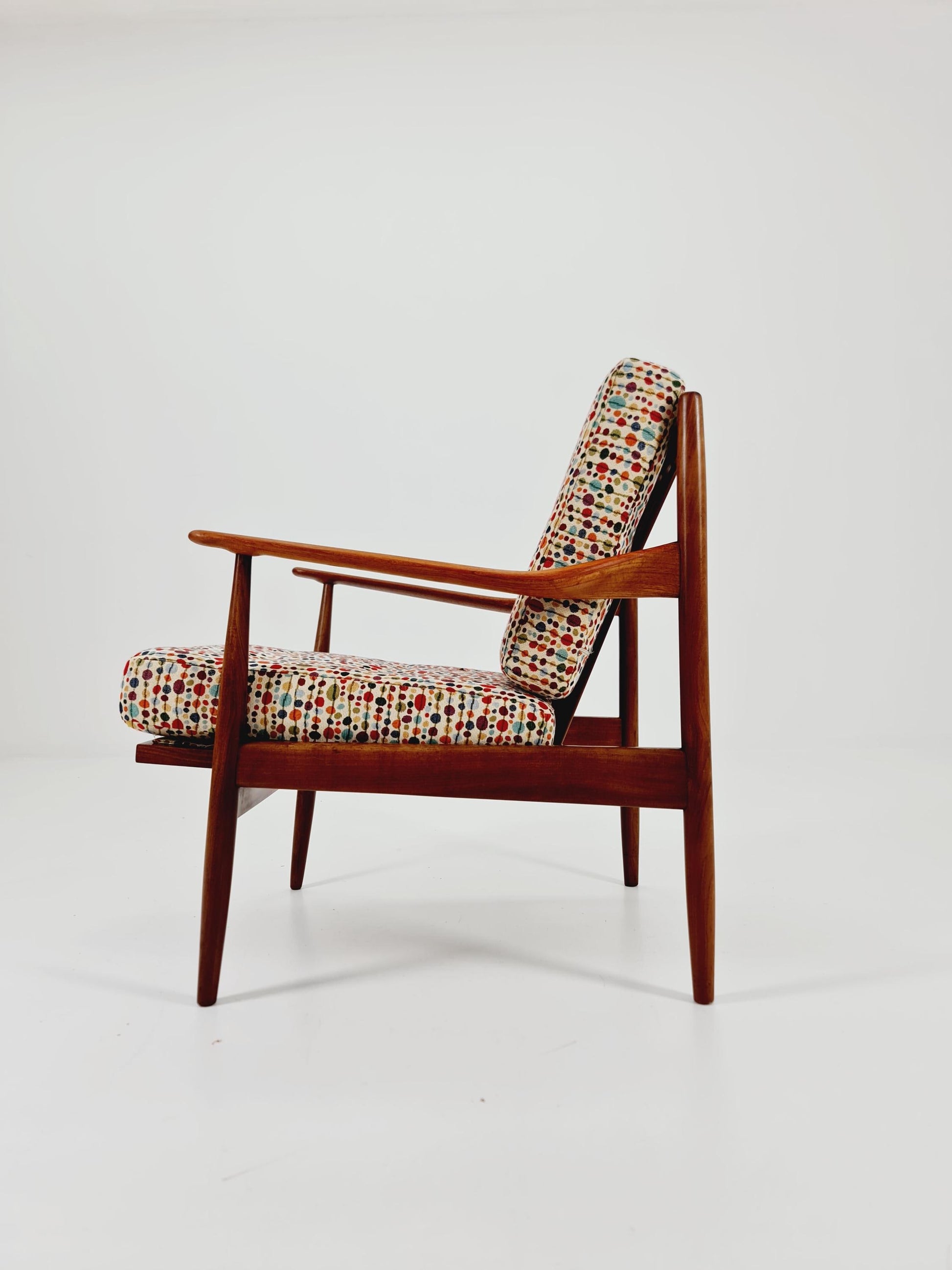 Rare Mid-century vintage Danish Lounge chair, 1960s
