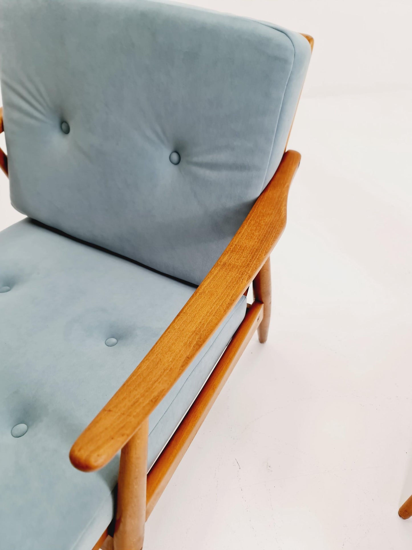 Mid-century pair of German lounge armchair, 1960s