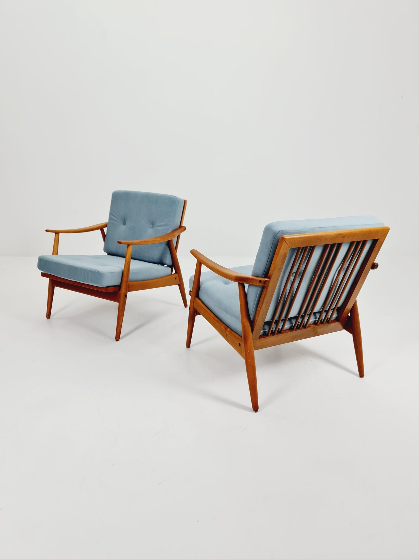Mid-century pair of German lounge armchair, 1960s