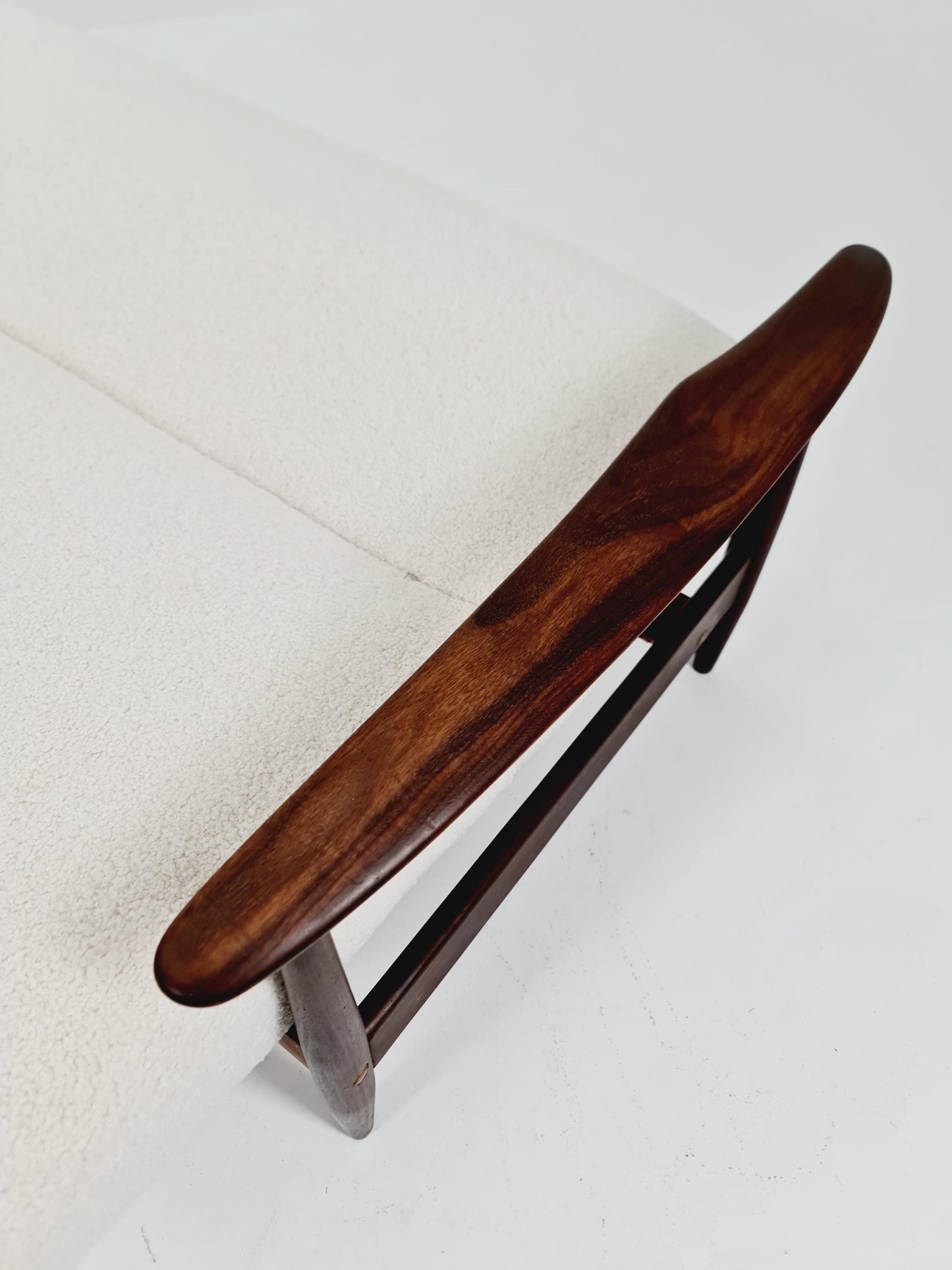 Mid-century Rare Dansih teak lounge sofa/ Easy sofa /daybed, 1960s