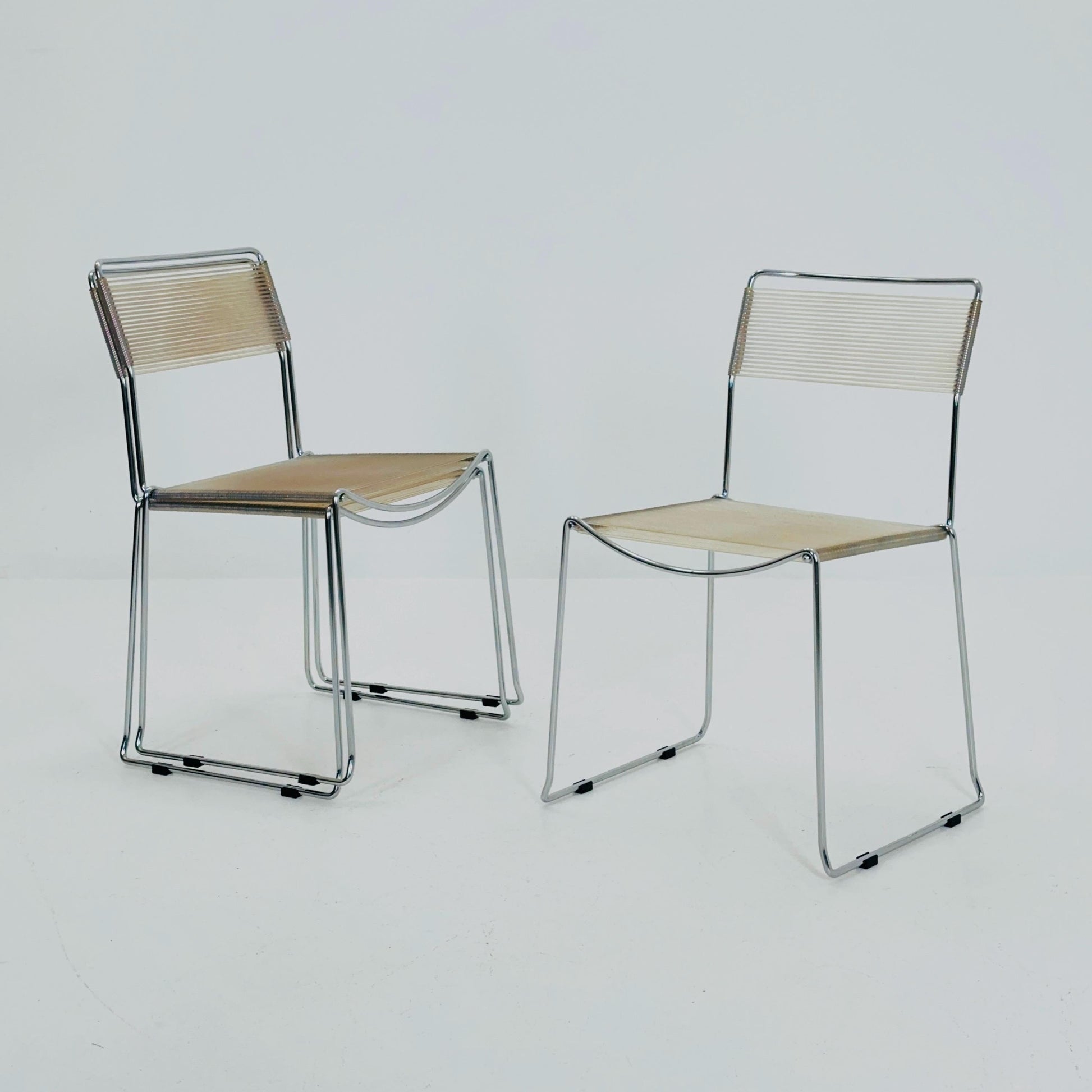 1 of 3 Mid-Century “Spaghetti” Chair by Giandomenico Belotti for Alias, 1980s, Italy