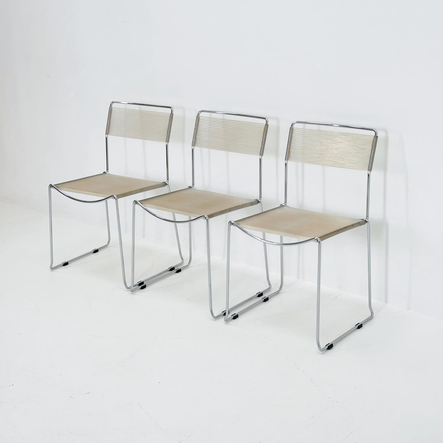 1 of 3 Mid-Century “Spaghetti” Chair by Giandomenico Belotti for Alias, 1980s, Italy