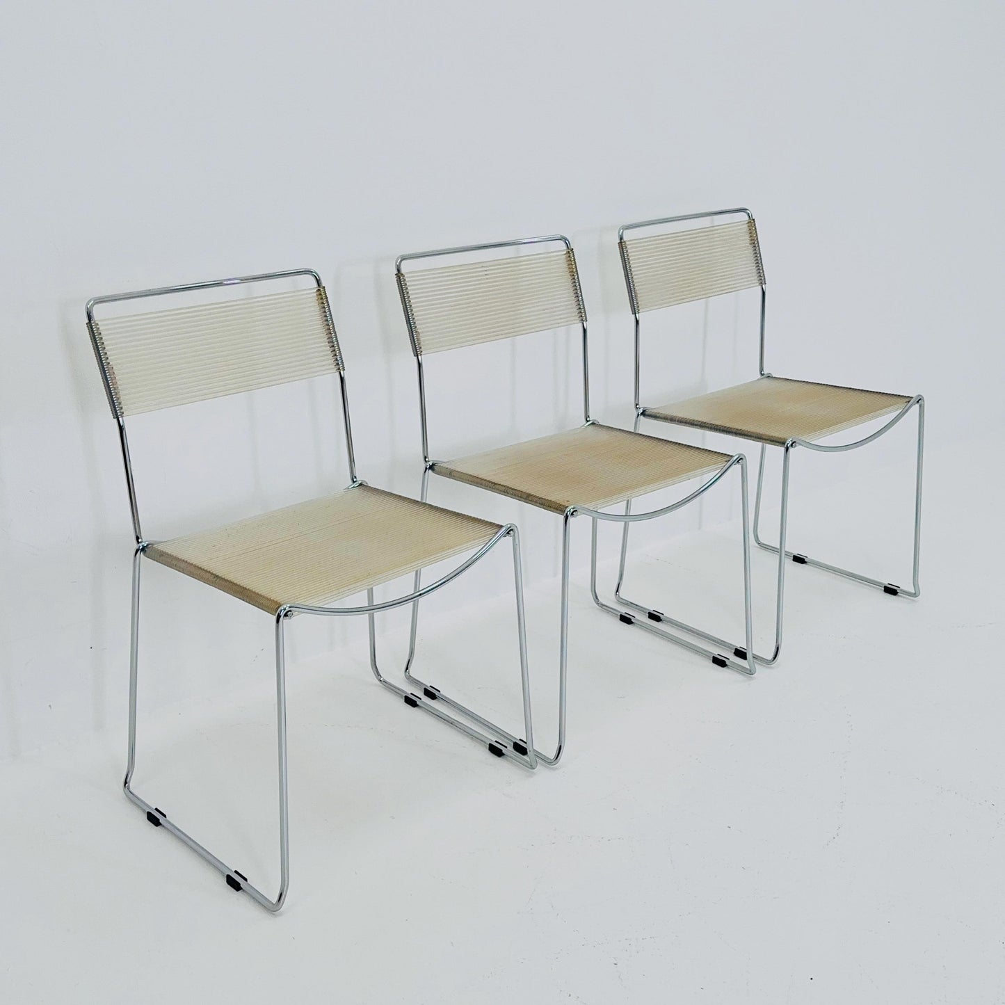 1 of 3 Mid-Century “Spaghetti” Chair by Giandomenico Belotti for Alias, 1980s, Italy