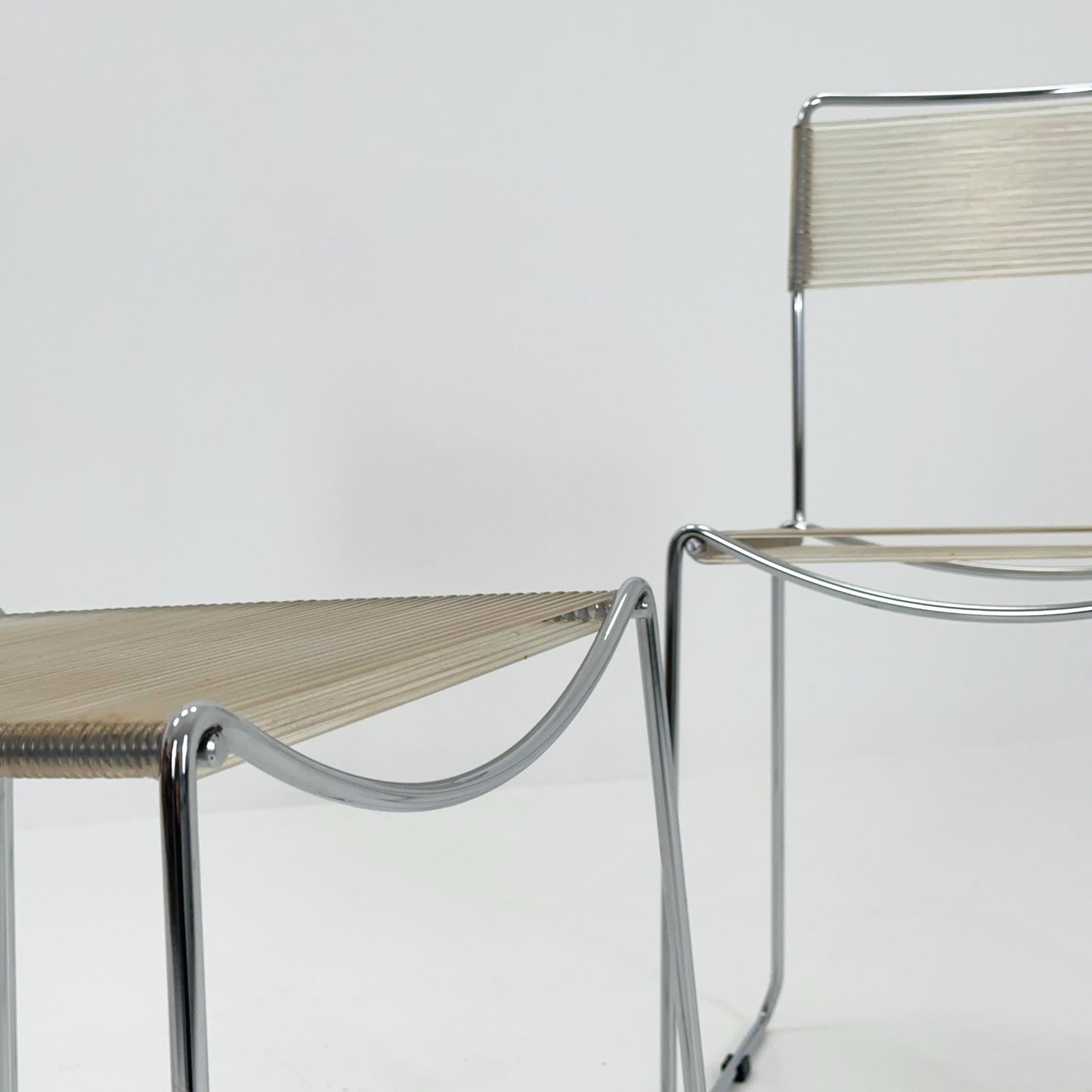 1 of 3 Mid-Century “Spaghetti” Chair by Giandomenico Belotti for Alias, 1980s, Italy