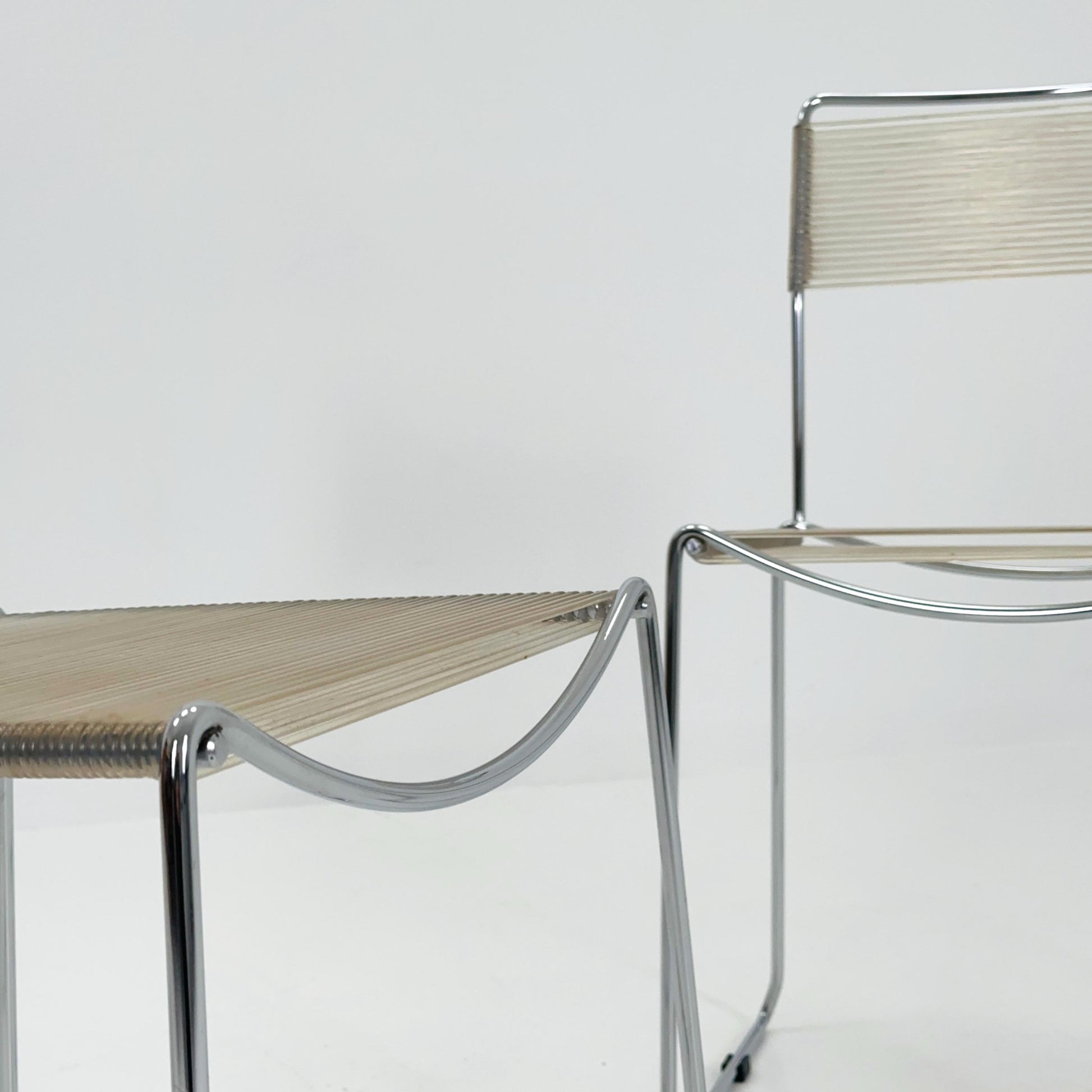 1 of 3 Mid-Century “Spaghetti” Chair by Giandomenico Belotti for Alias, 1980s, Italy