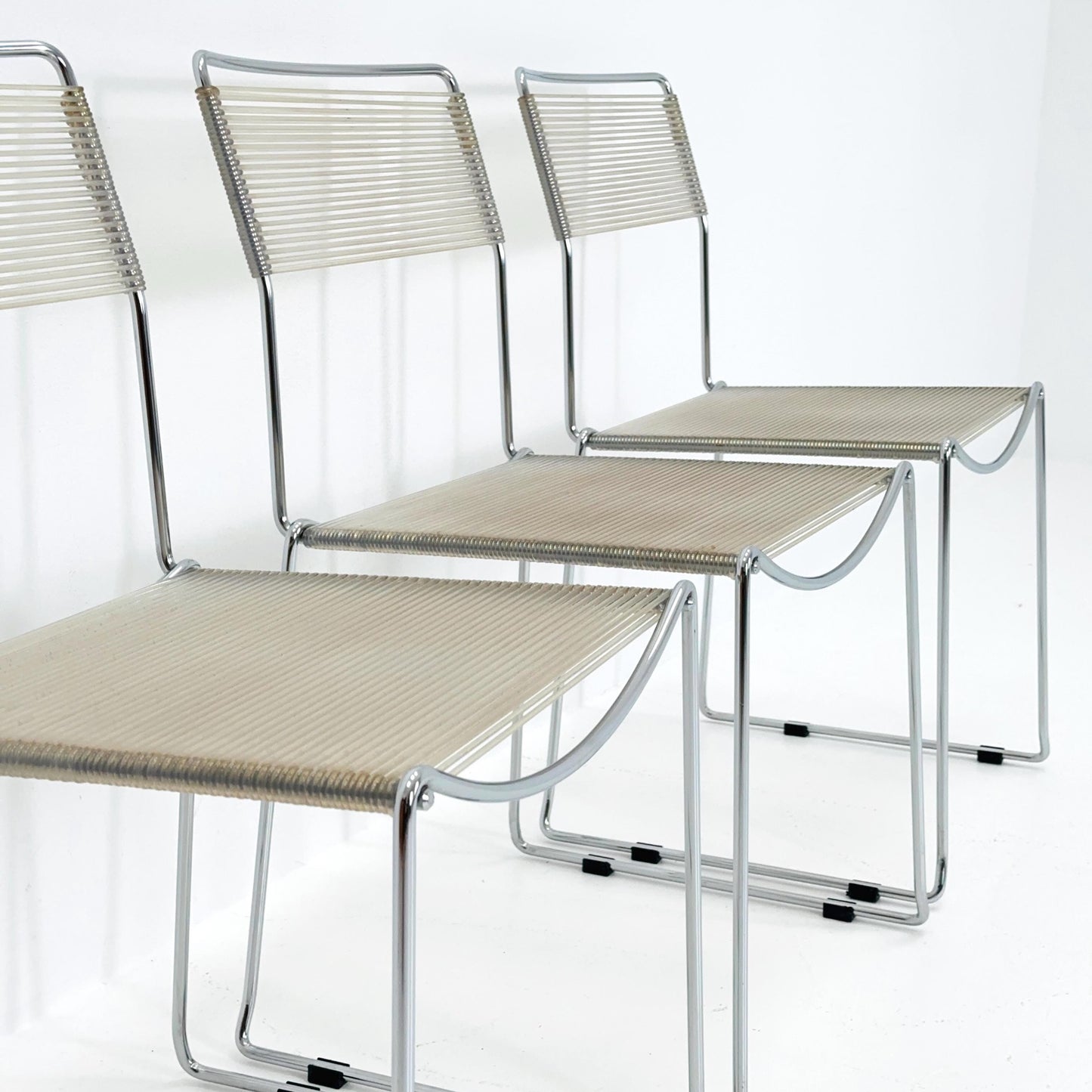 1 of 3 Mid-Century “Spaghetti” Chair by Giandomenico Belotti for Alias, 1980s, Italy