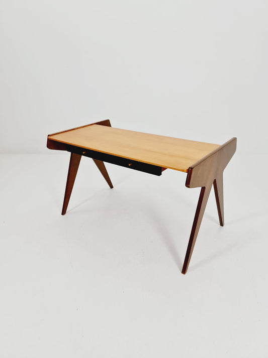 Super Rare Mid century vintage desk By Helmut Magg for WK Möbel 1950s