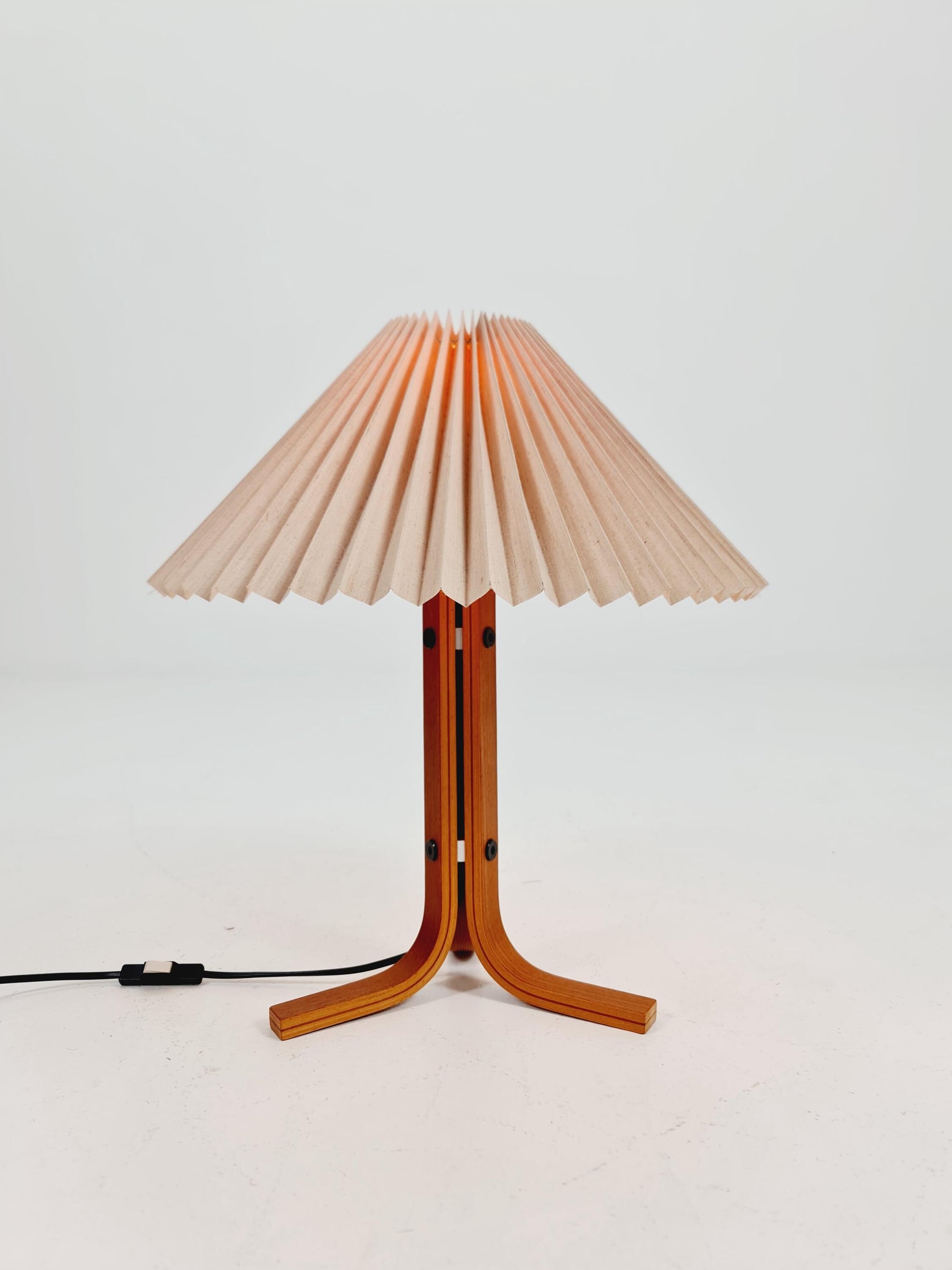 Mid century Caprani teak table lamp ,1960s