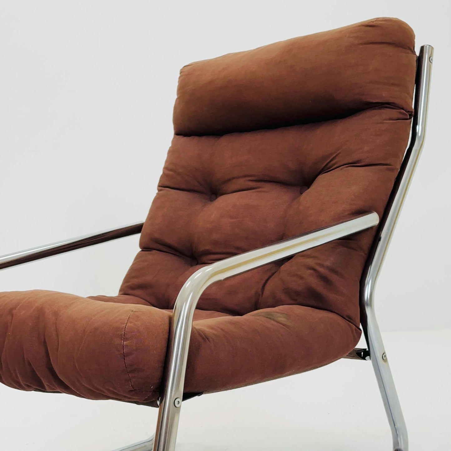 Mid century lounge chair By Gillis Lundgren Ikea Hoss Sweden 1970s