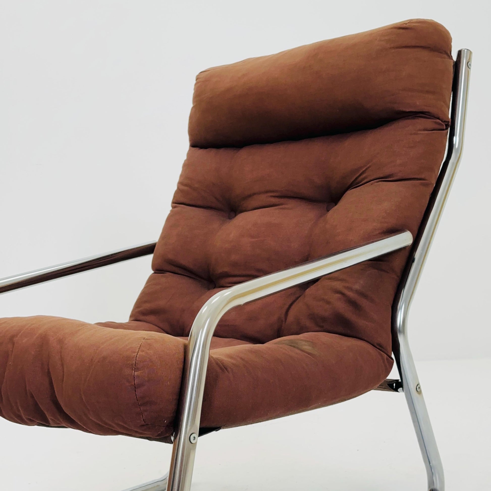 Mid century lounge chair By Gillis Lundgren Ikea Hoss Sweden 1970s