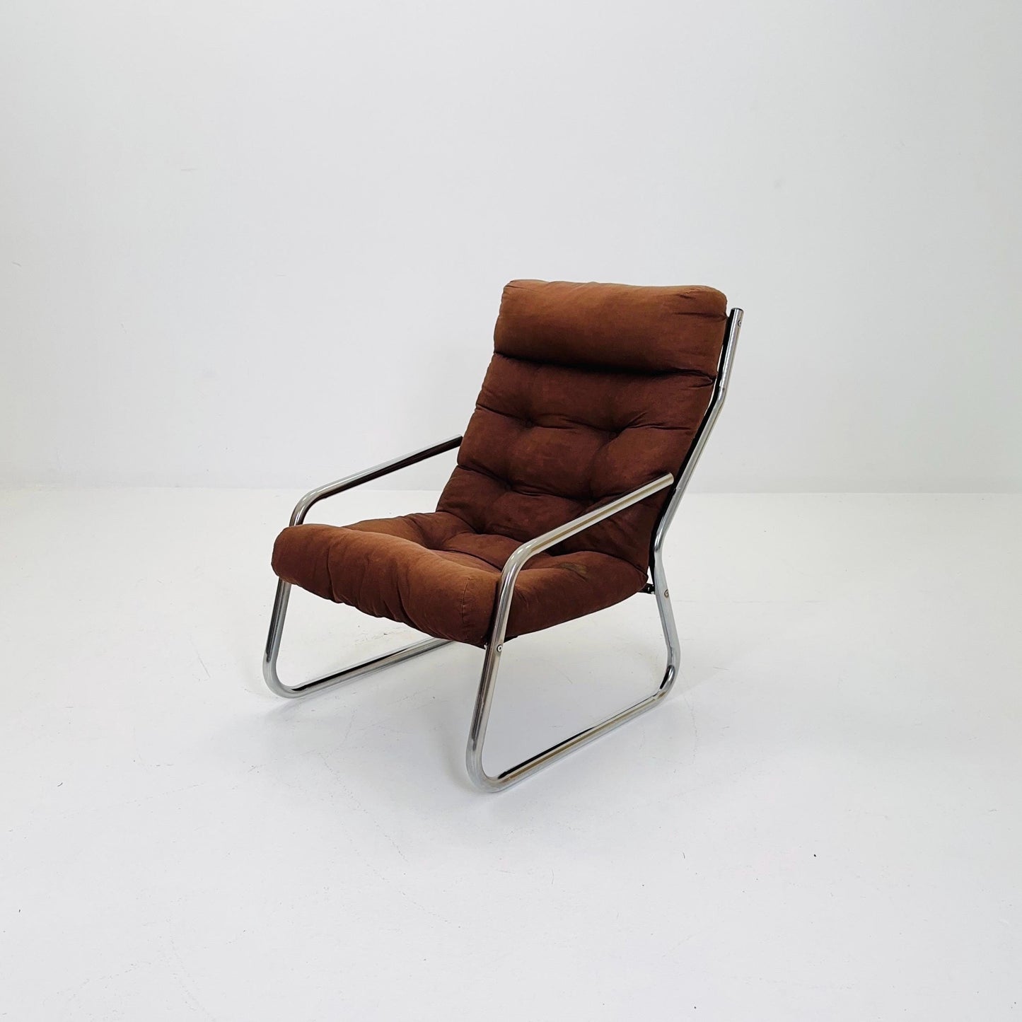Mid century lounge chair By Gillis Lundgren Ikea Hoss Sweden 1970s
