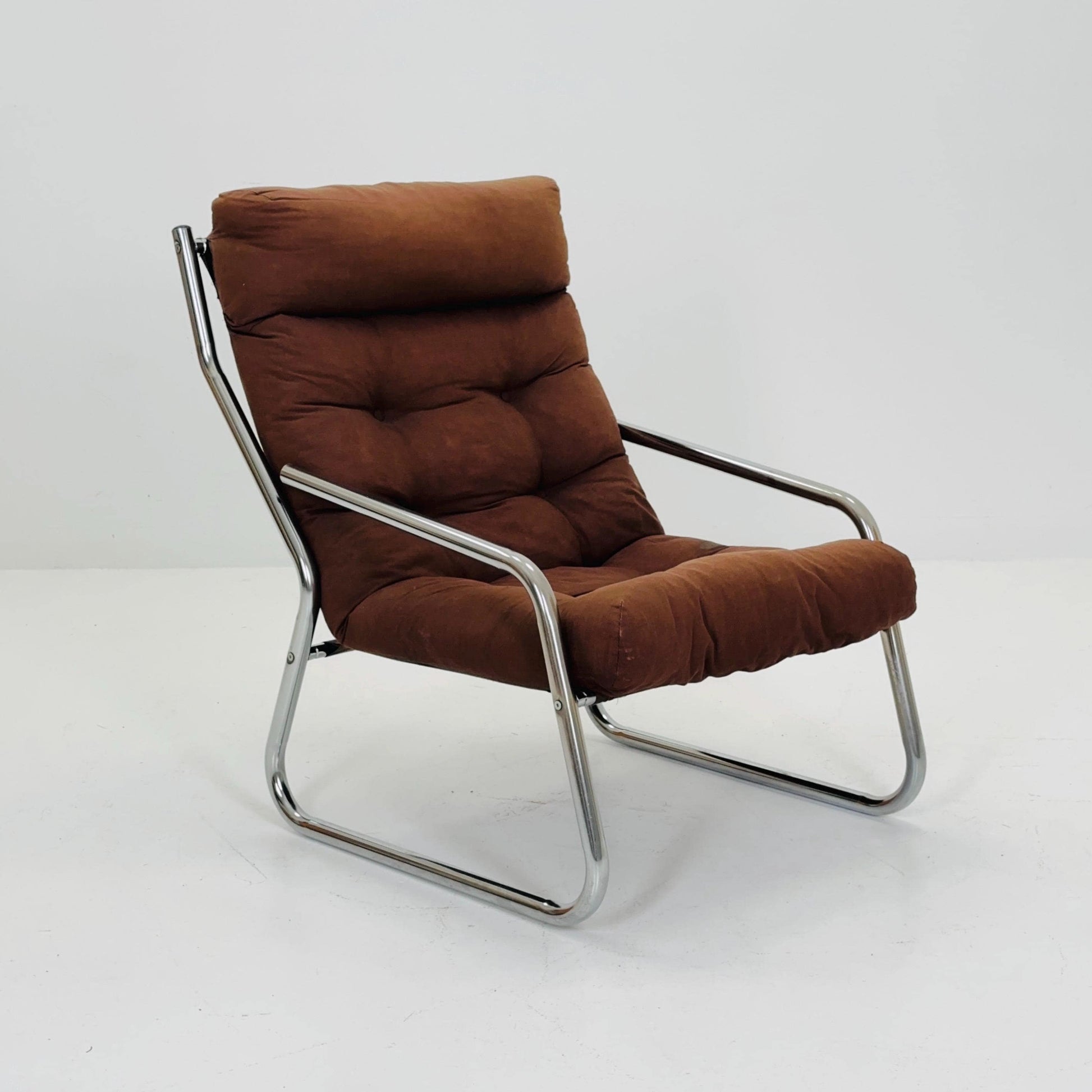 Mid century lounge chair By Gillis Lundgren Ikea Hoss Sweden 1970s