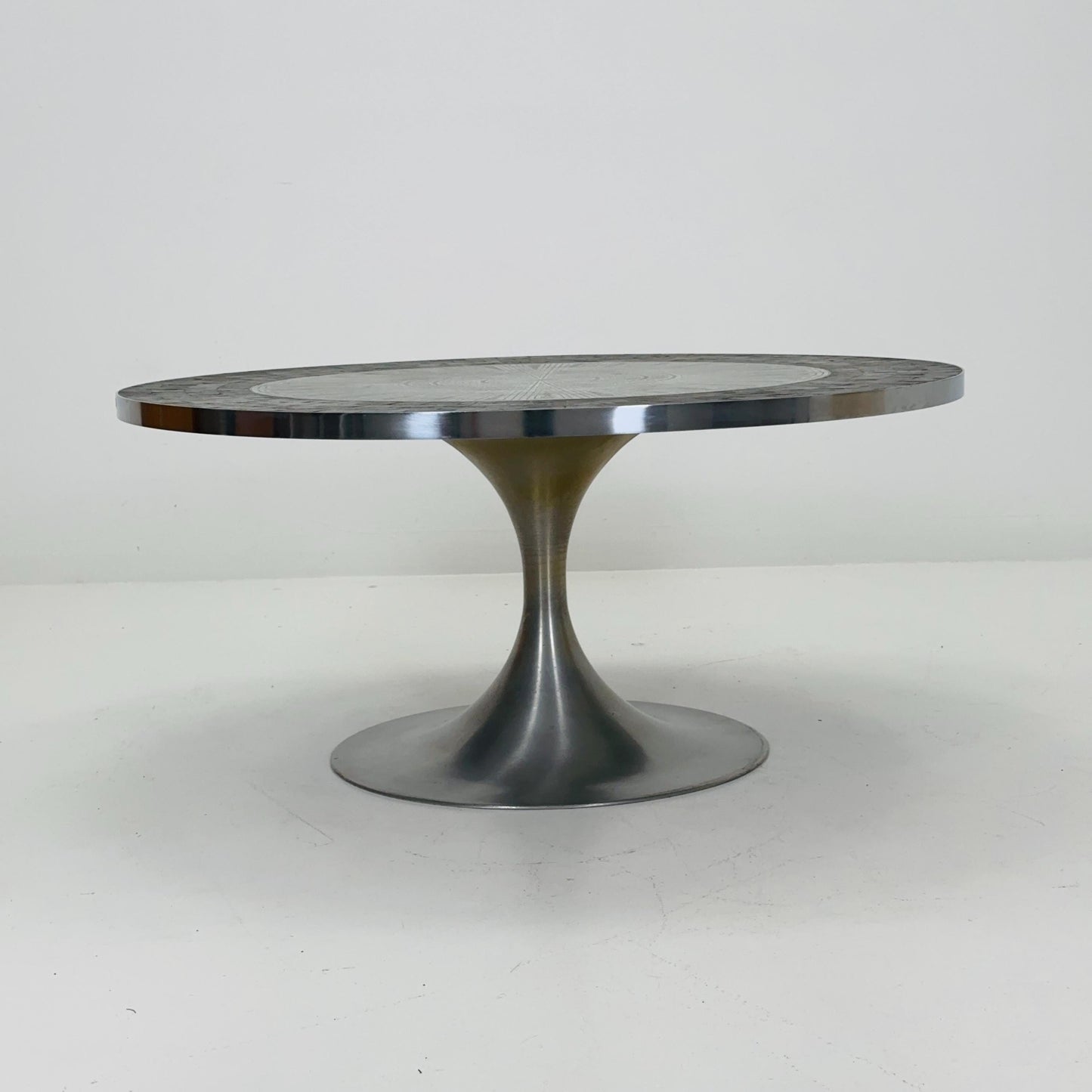 Rare Mid Century Heinz Lilienthal Tulip Coffee Table | German Brutalist Design 1970s