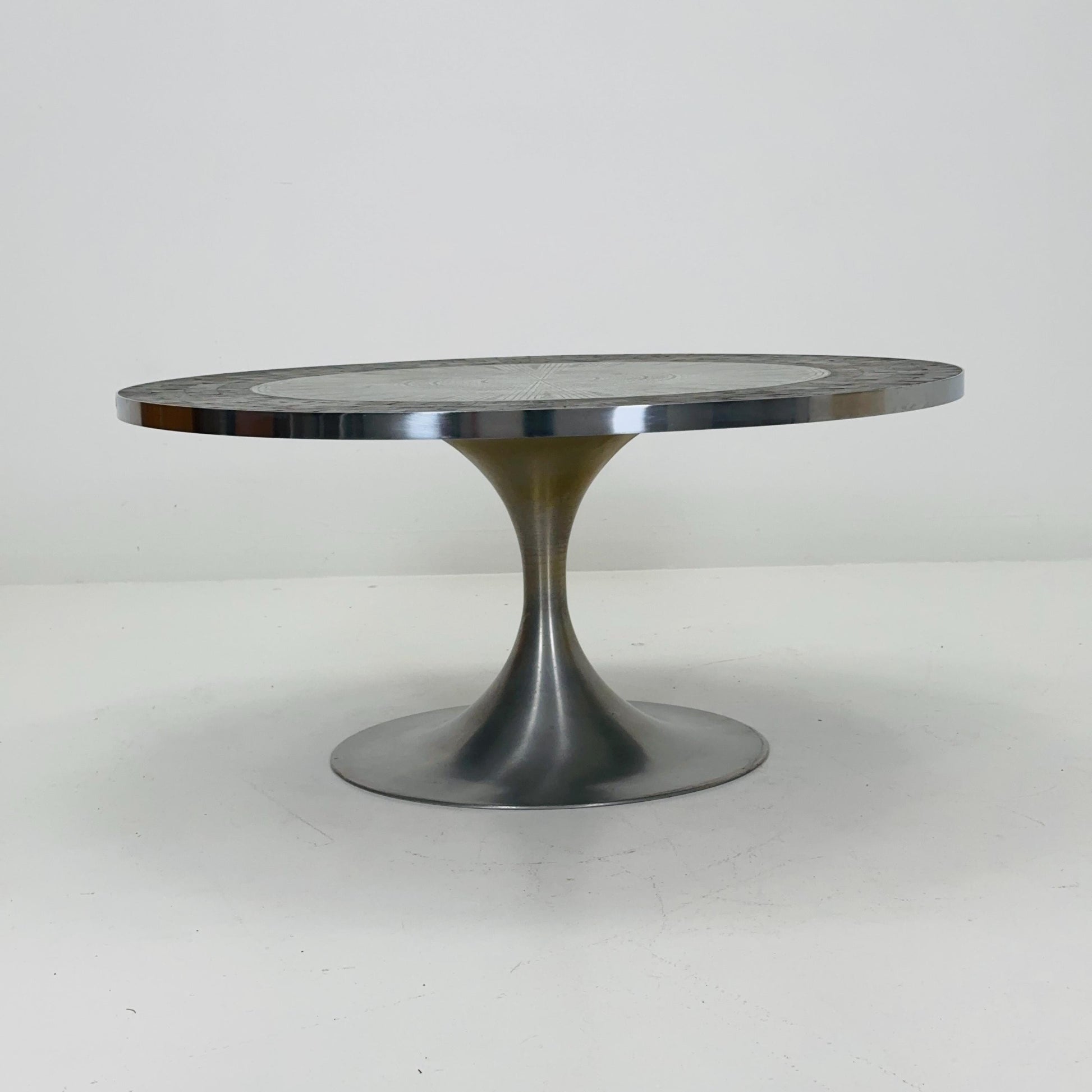 Rare Mid Century Heinz Lilienthal Tulip Coffee Table | German Brutalist Design 1970s