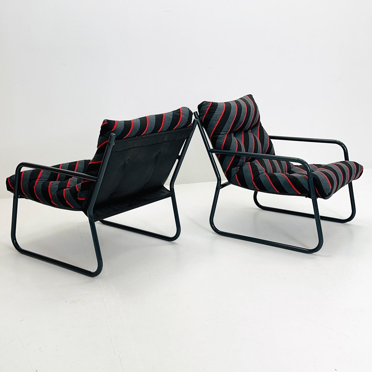set of 2 Model Pixi Version lounge armchairs by Gillis Lundgren for Ikea, 1970s