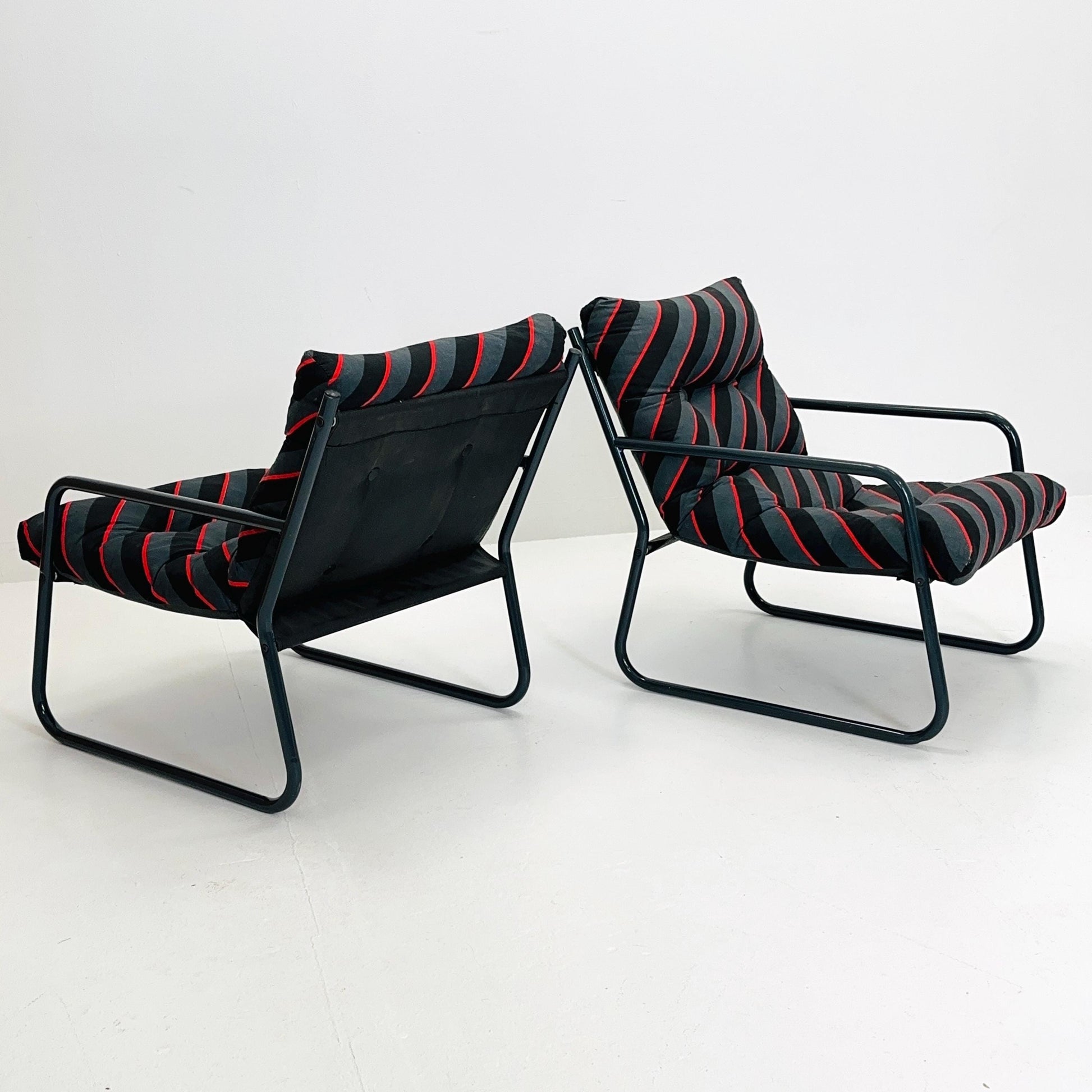 set of 2 Model Pixi Version lounge armchairs by Gillis Lundgren for Ikea, 1970s