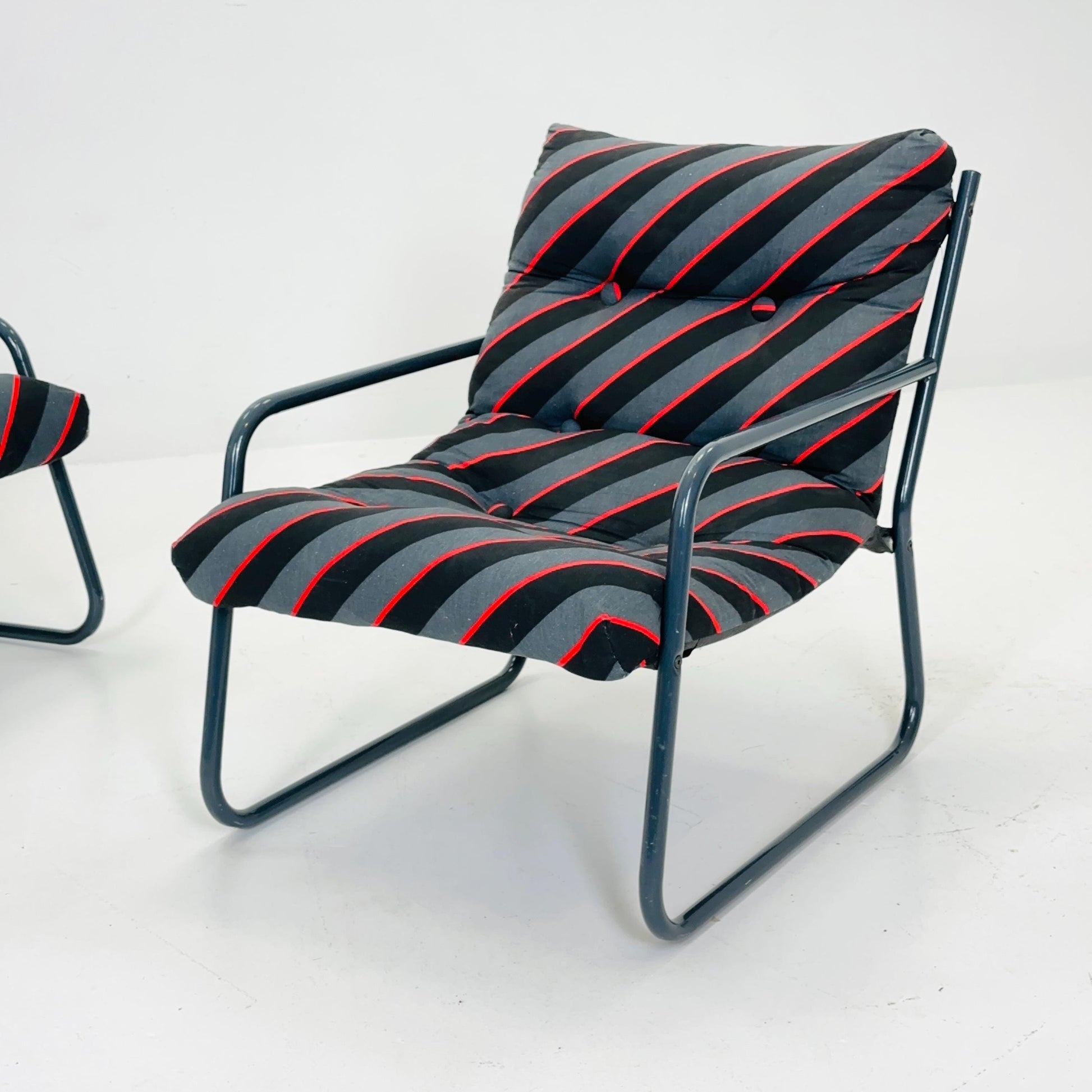 set of 2 Model Pixi Version lounge armchairs by Gillis Lundgren for Ikea, 1970s
