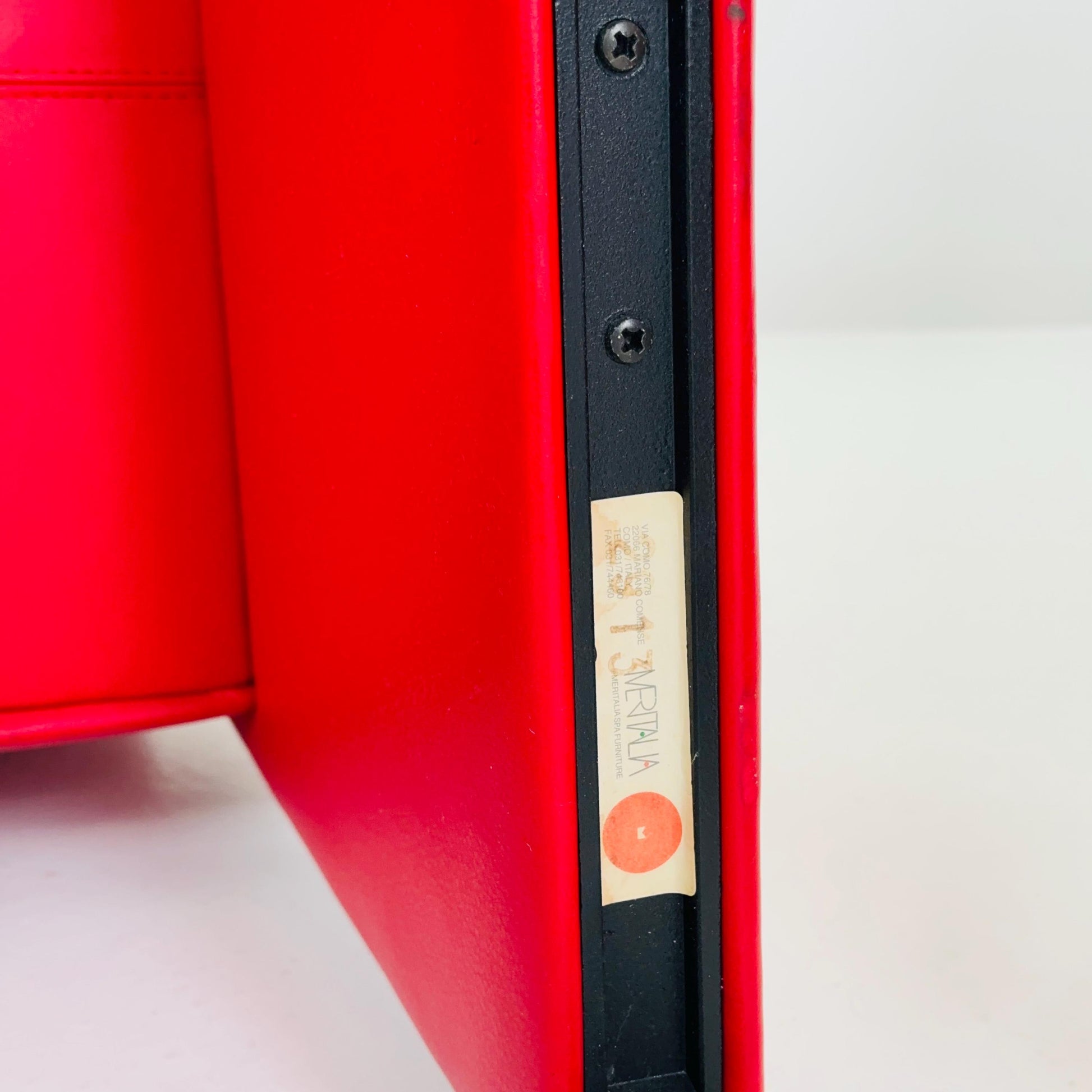 Set of 2 Postmodern Afra & Tobia Scarpa “Giulietta” armChairs by Meritalia Italy 1980s