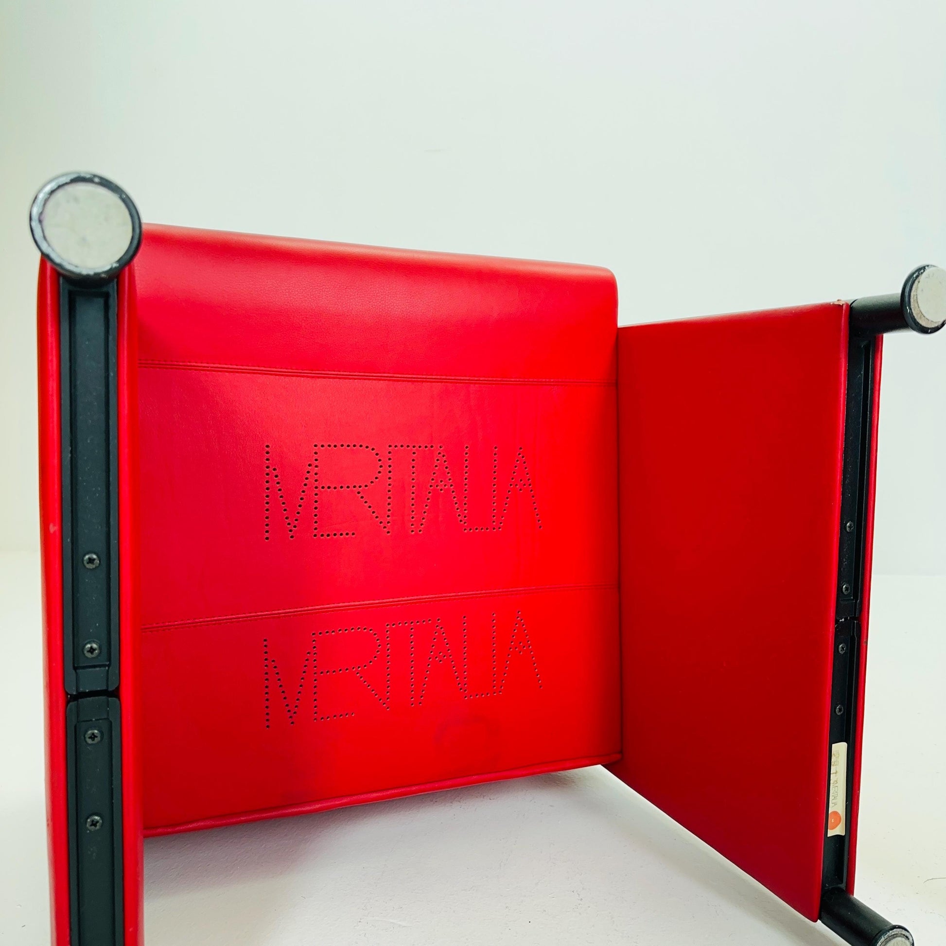 Set of 2 Postmodern Afra & Tobia Scarpa “Giulietta” armChairs by Meritalia Italy 1980s