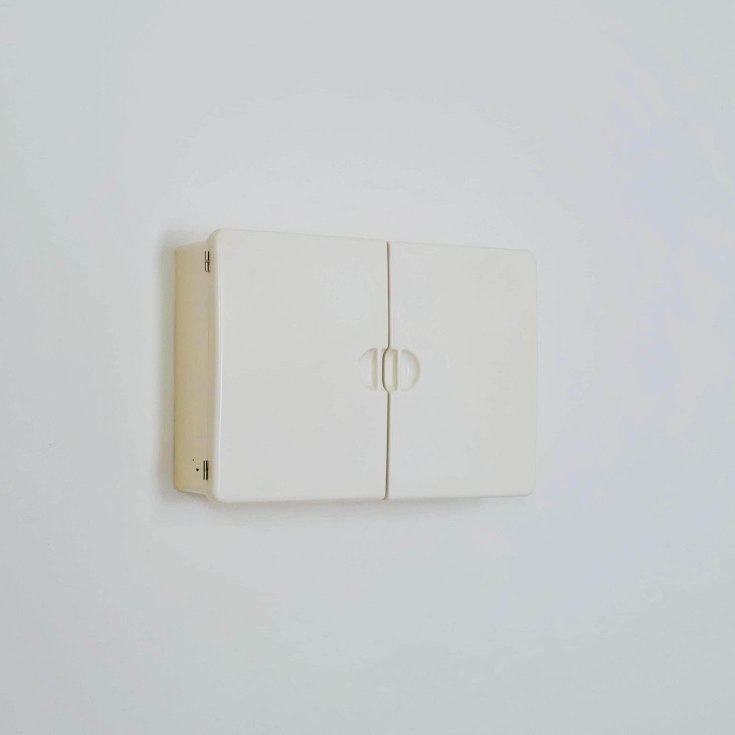 Mid century ‘Spluga’ Bathroom Cabinet by Prodotti CM Torino, 1970s | white black Cabinet | Italian Pharmacy Cabinet Italy