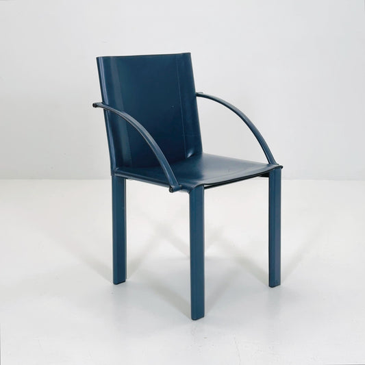 Mid-Century Coral Dining Chair by Carlo Bartoli for Matteo Grassi Italy 1980s