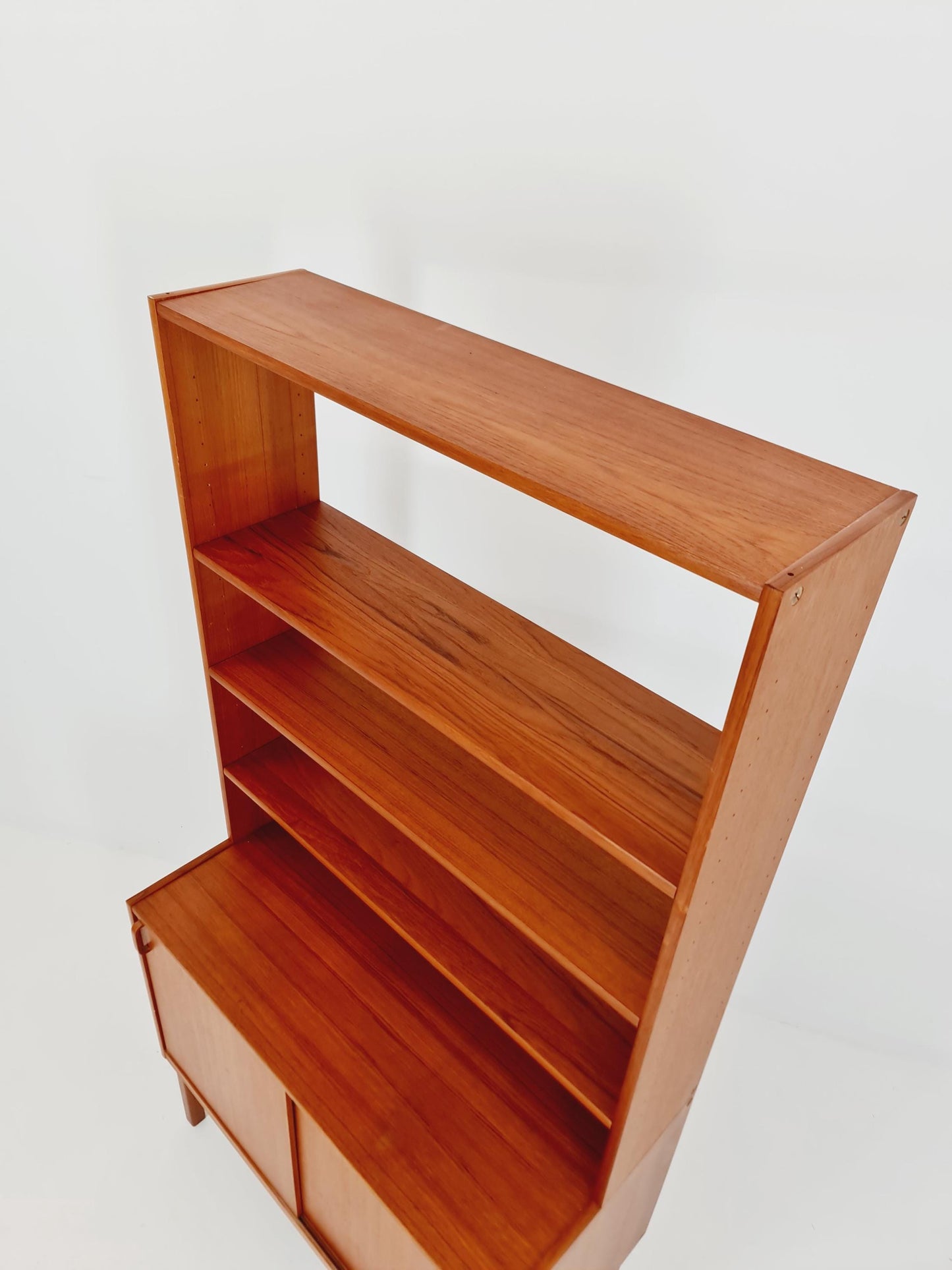 Swedish vintage chest of drawers/ book case teak by Fridhagen for Bodafors, 1960s
