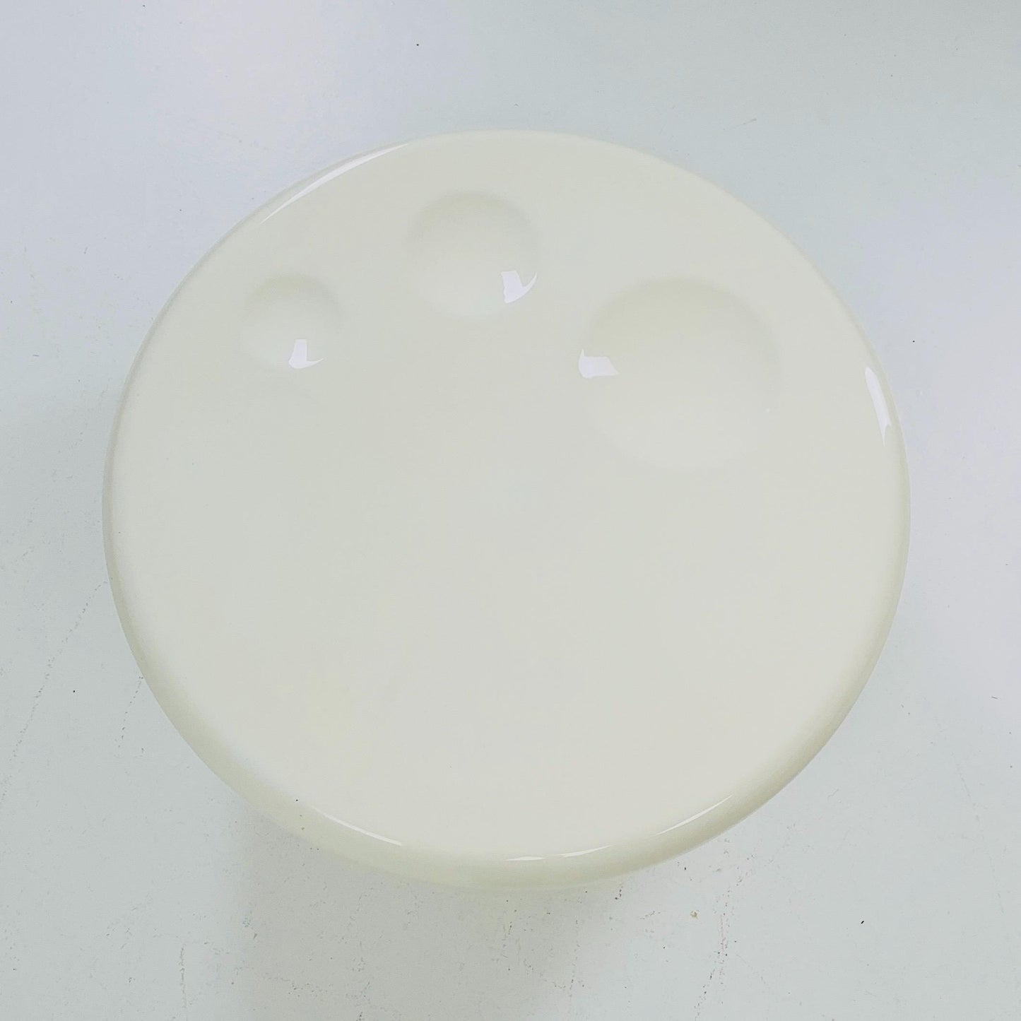 Mcm Coffee Table Moon by Mike To for Infiniture Space Age White Fiberglass Modern Indoor and Outdoor Design 1960s Style