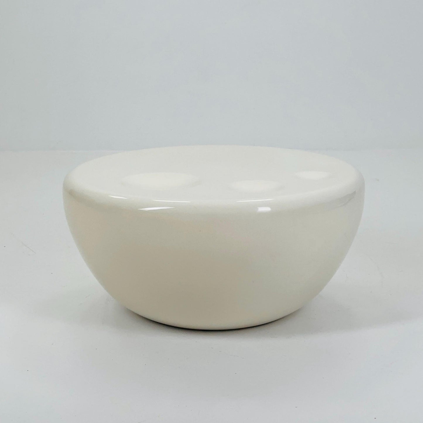 Mcm Coffee Table Moon by Mike To for Infiniture Space Age White Fiberglass Modern Indoor and Outdoor Design 1960s Style