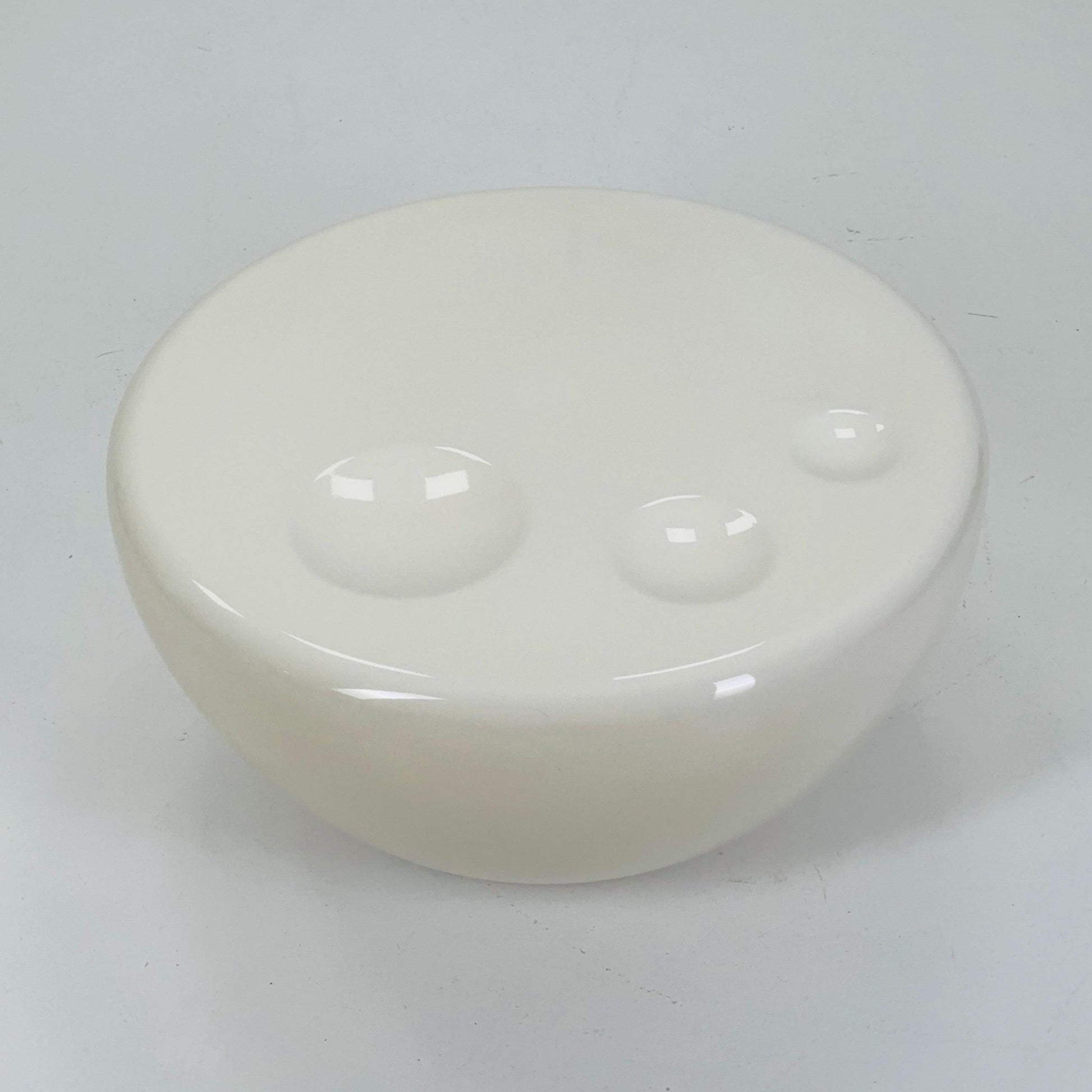 Mcm Coffee Table Moon by Mike To for Infiniture Space Age White Fiberglass Modern Indoor and Outdoor Design 1960s Style
