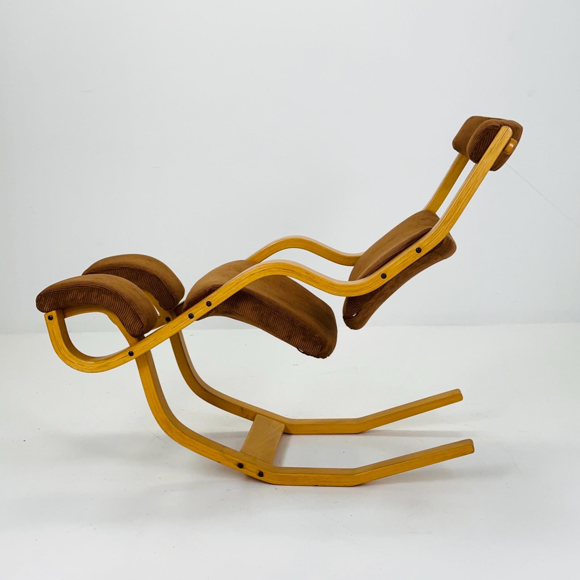 Mid-Century “Gravity” Rocking Lounge Chair by Peter Opsvik for Stokke, 1980s