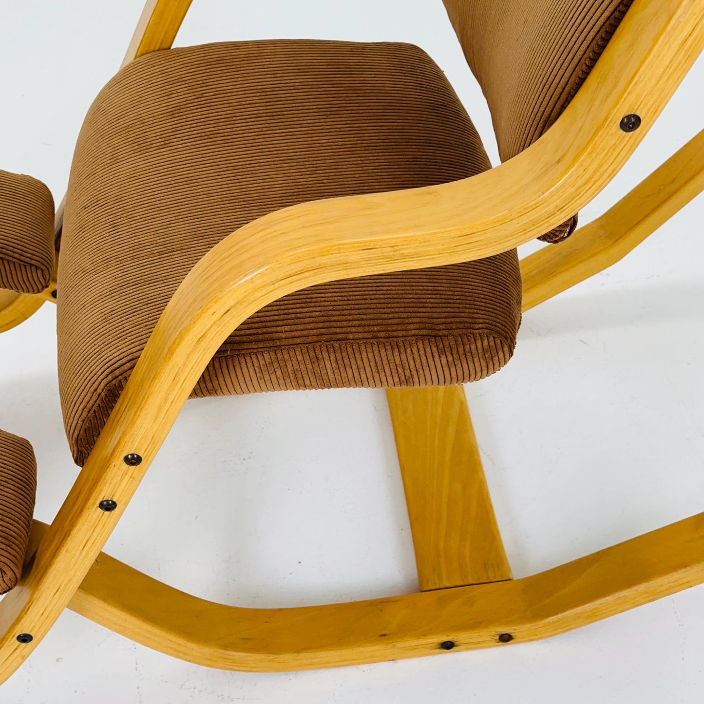 Mid-Century “Gravity” Rocking Lounge Chair by Peter Opsvik for Stokke, 1980s