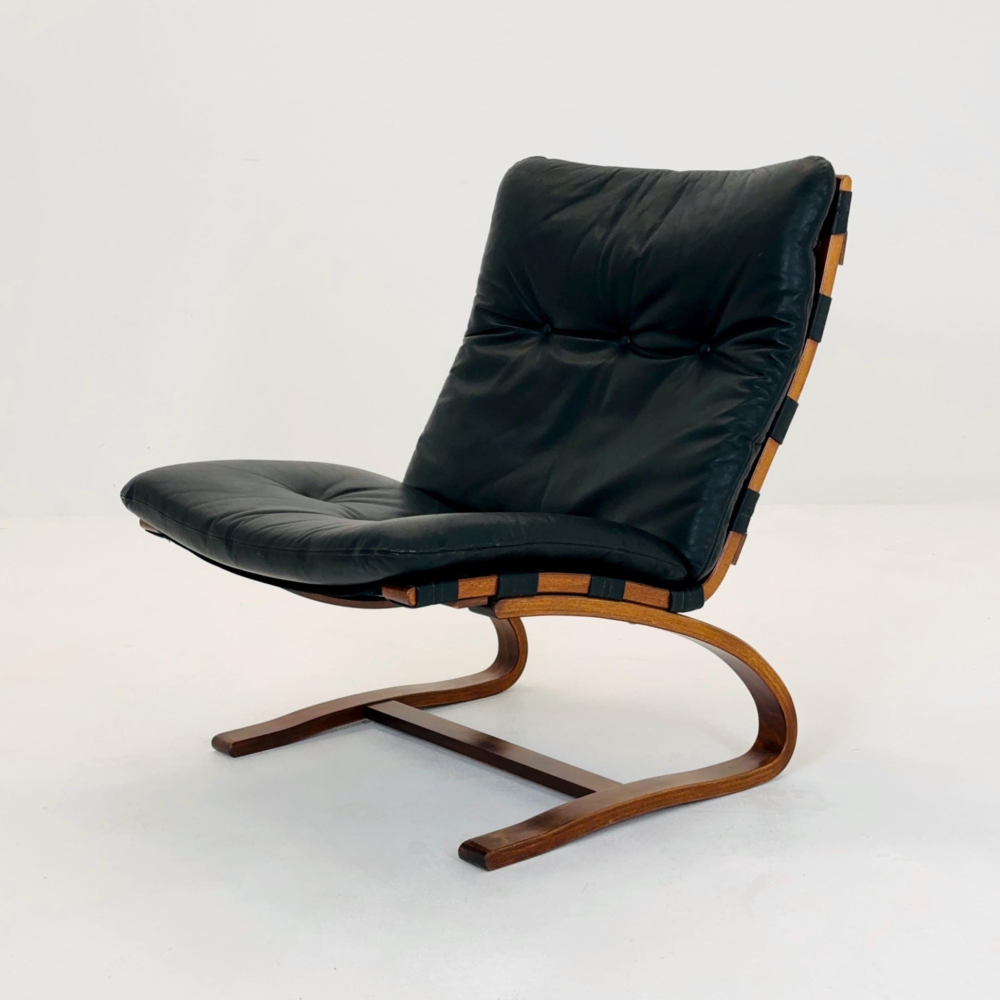 1of 4 Mid century Kangu Lounge Chairs by Elsa Solheim and Nordahl Solheim for Rybo 1970s