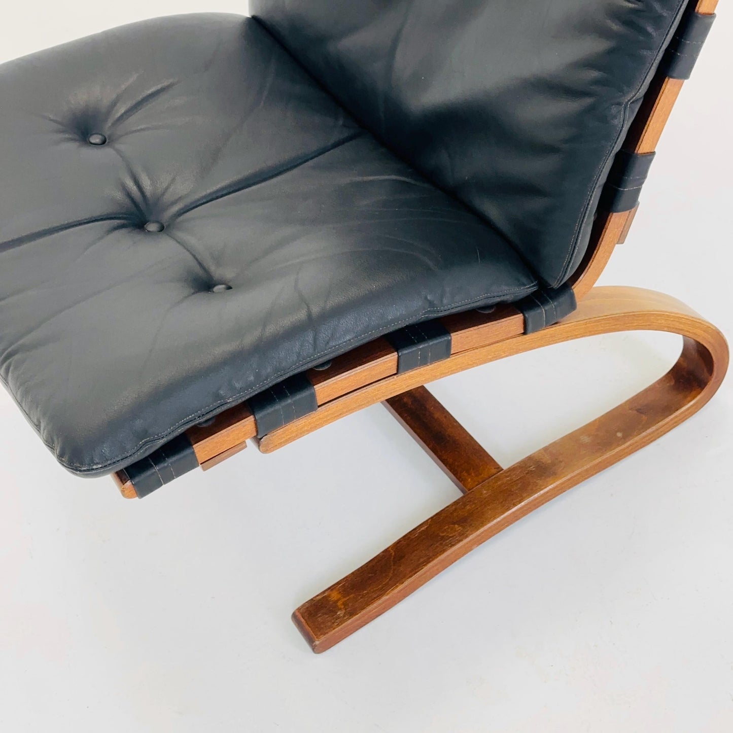 1of 4 Mid century Kangu Lounge Chairs by Elsa Solheim and Nordahl Solheim for Rybo 1970s