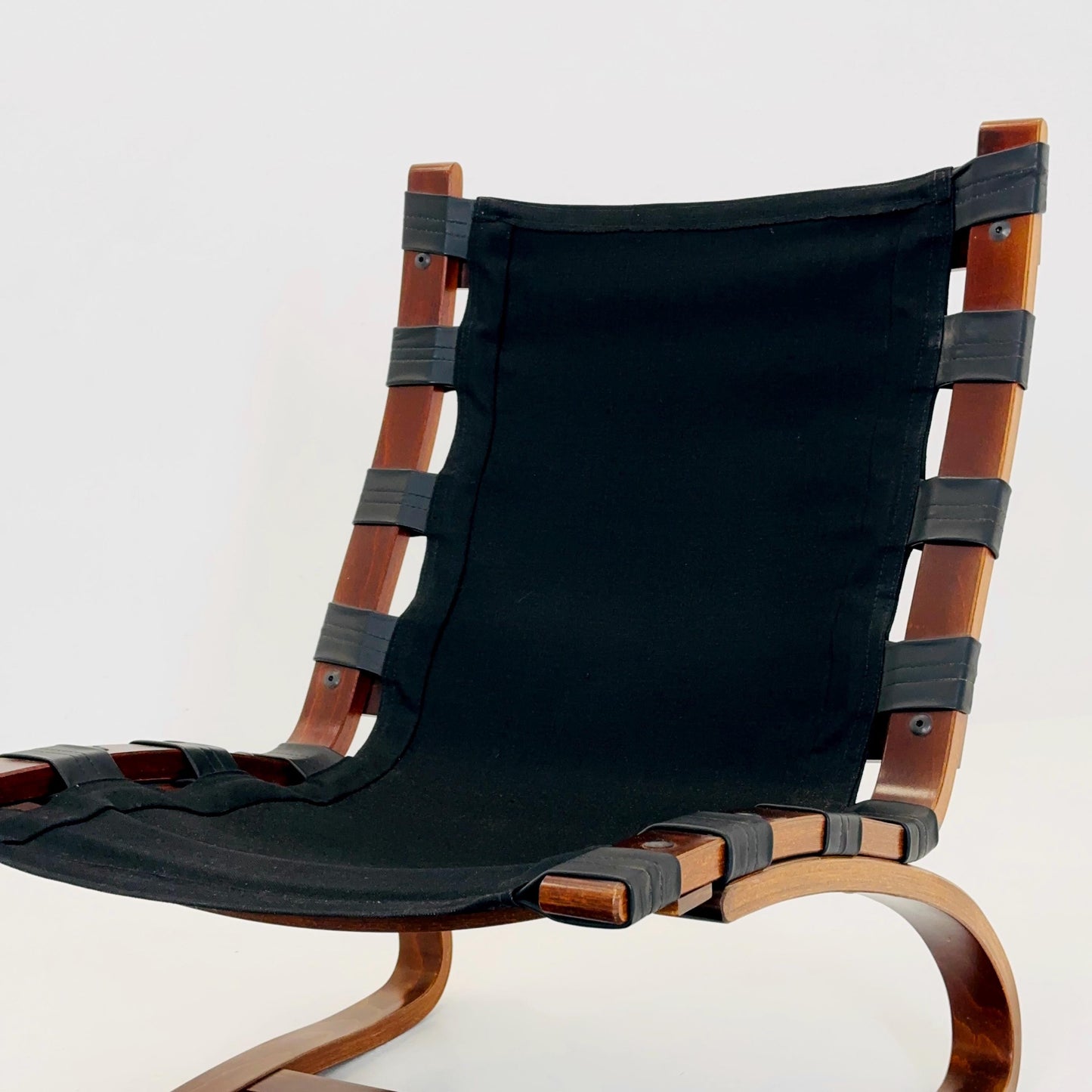 Set of 4 Mid century Kangu Lounge Chairs by Elsa Solheim and Nordahl Solheim for Rybo 1970s